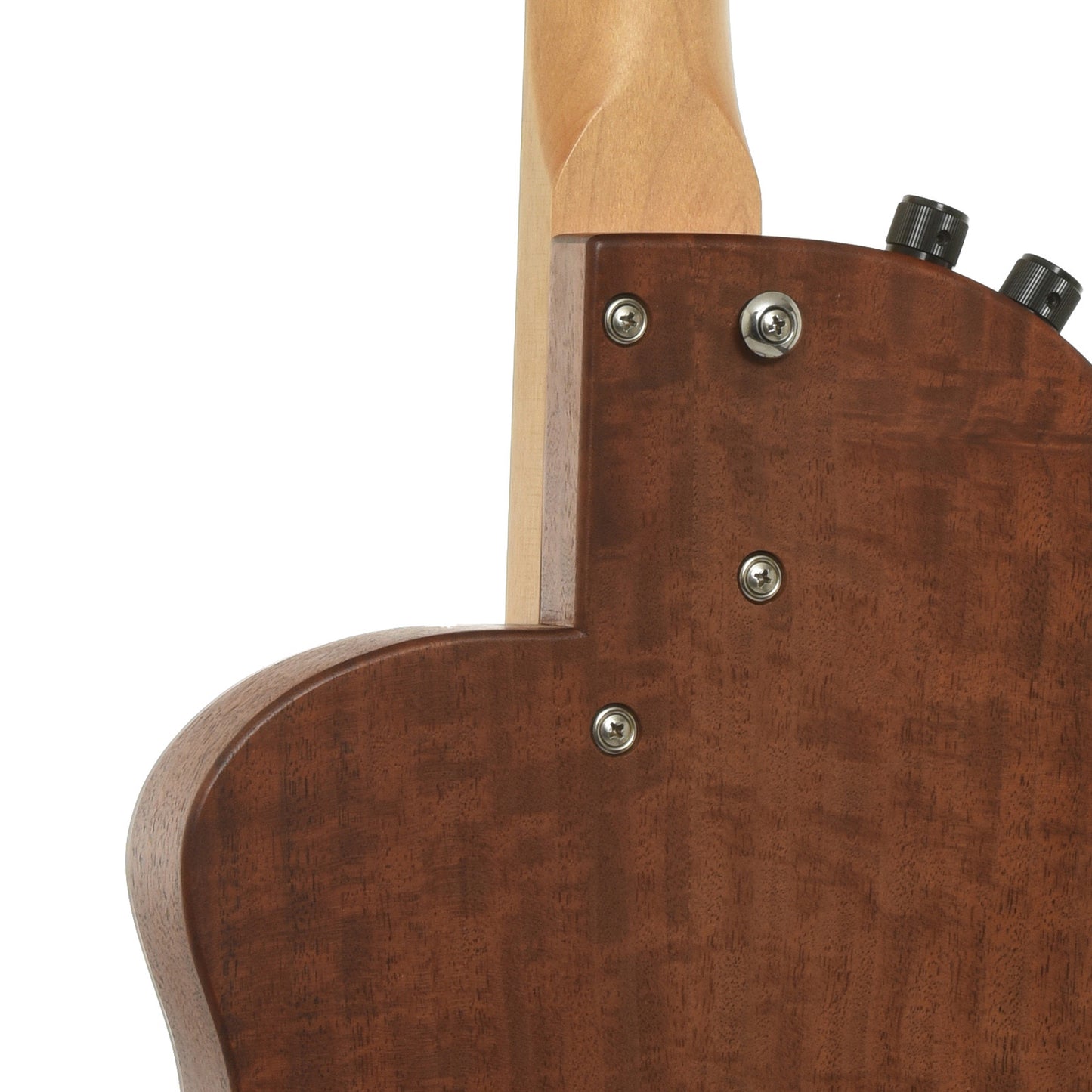 Neck joint of Rick Turner RB-4-FC Acoustic-Electric Bass