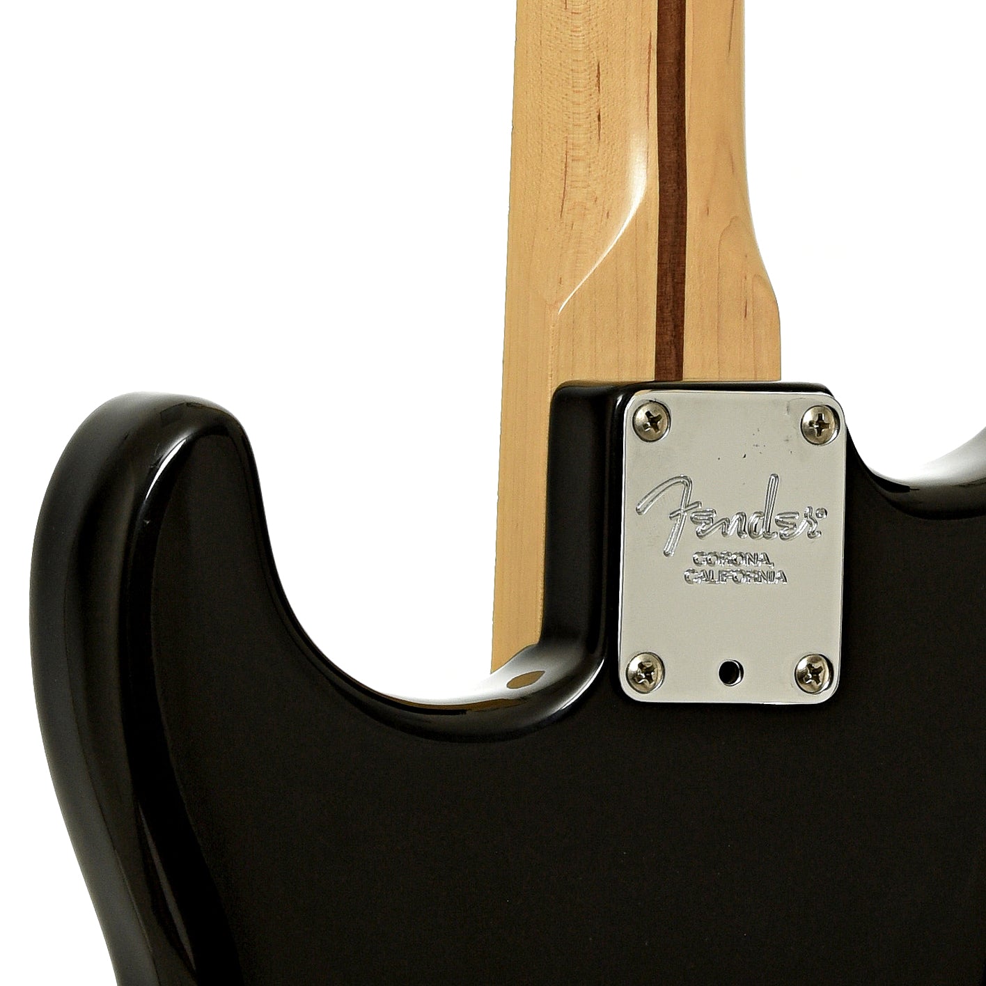 Neck joint of Fender Eric Clapton Sratocaster Electric Guitar