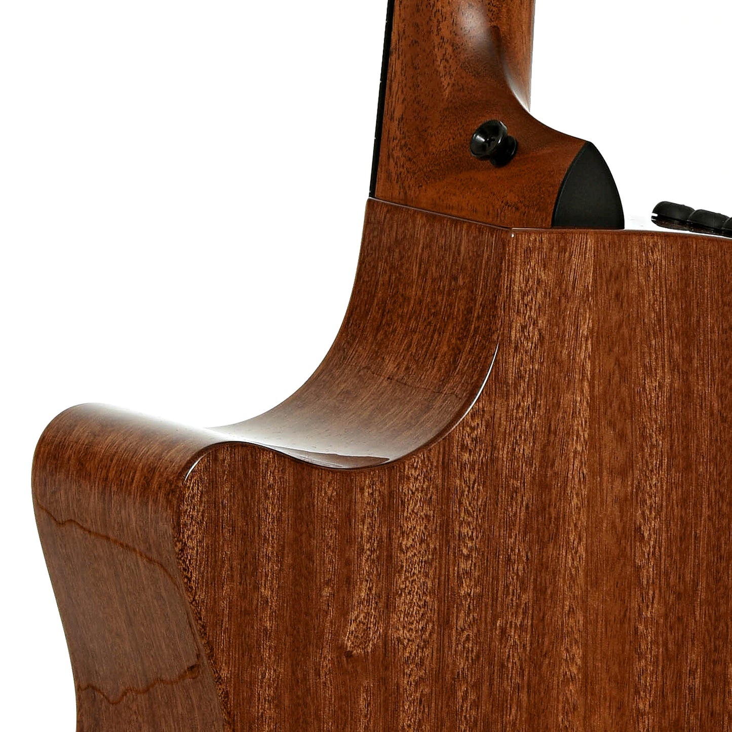 Neck joint of Taylor 314ce Studio Acoustic Guitar & Gigbag, Shaded Edgeburst