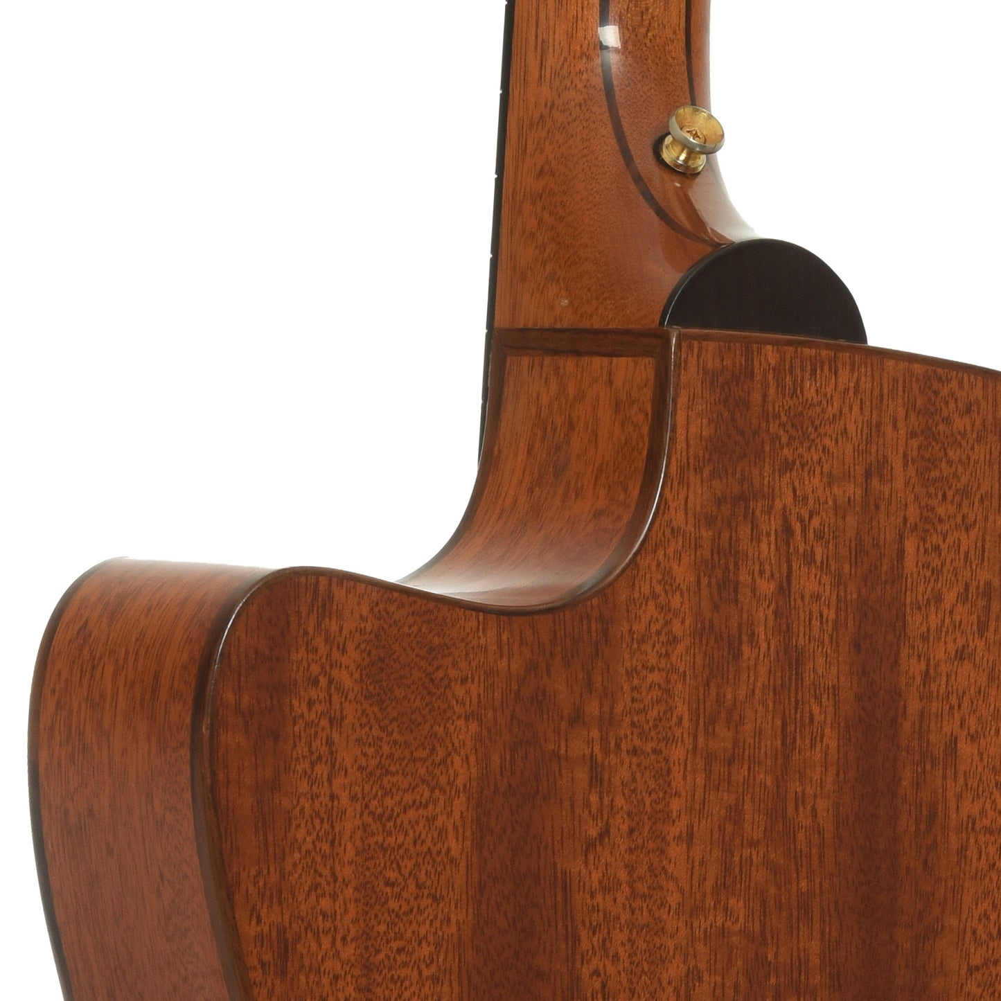 Neck joint of Lowden LSE-1 Acoustic-Electric Guitar