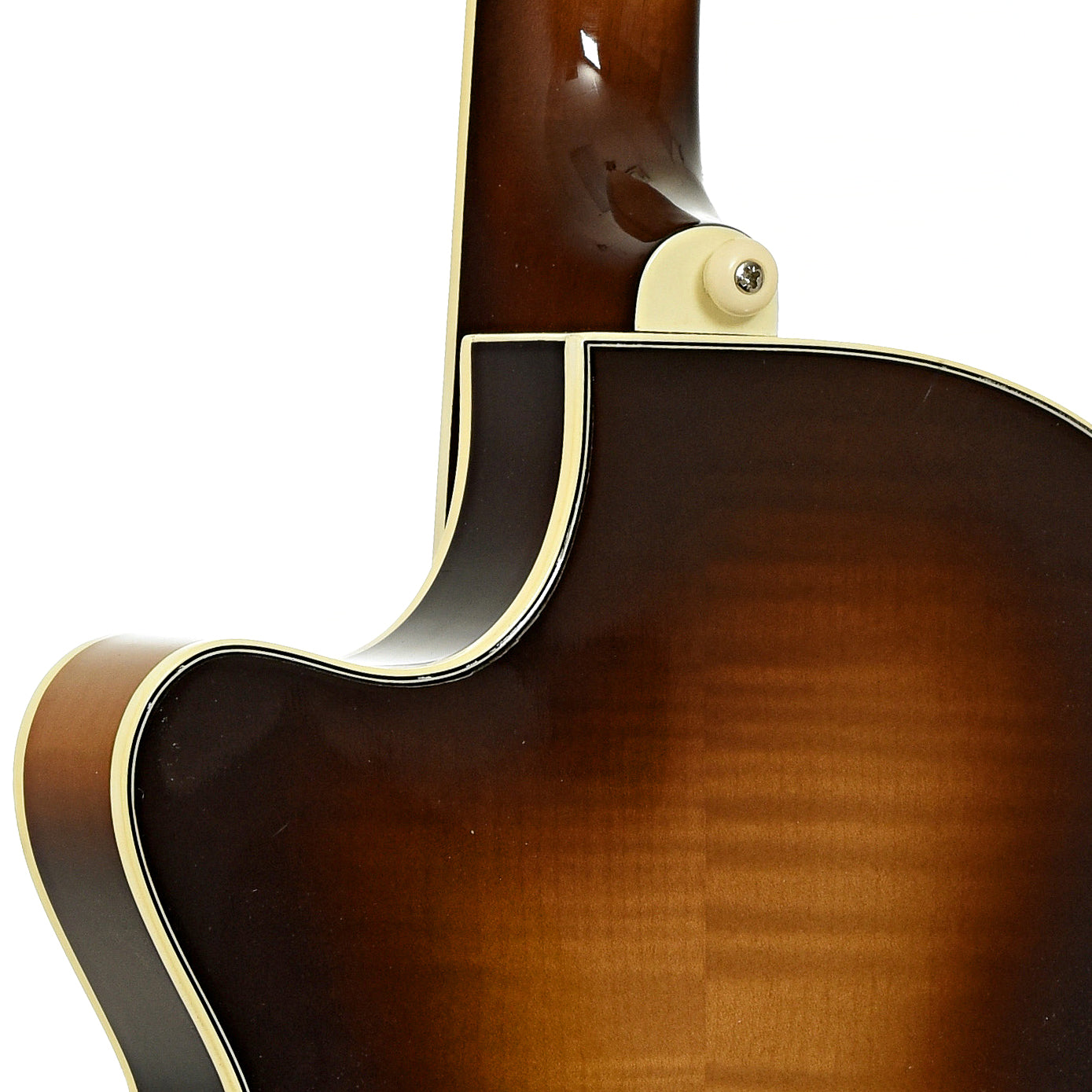 Neck joint of Hofner 500/2 Club Electric Bass 