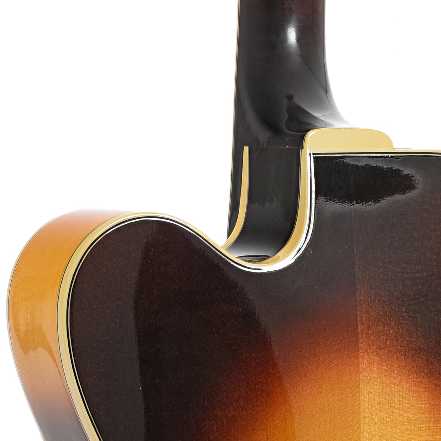 Neck joint of Gibson Johnny Smith Archtop Hollowbody Electric Guitar (1974)