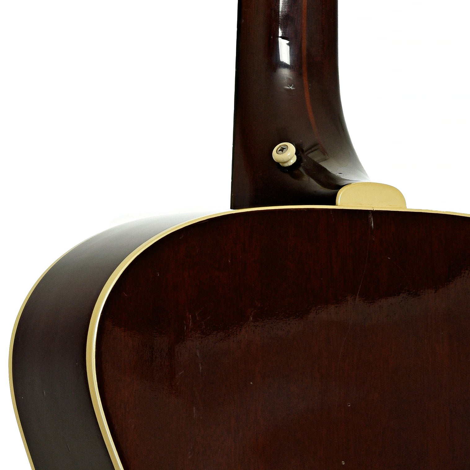 Neck joint of Guild F-212XL Twelve String Guitar