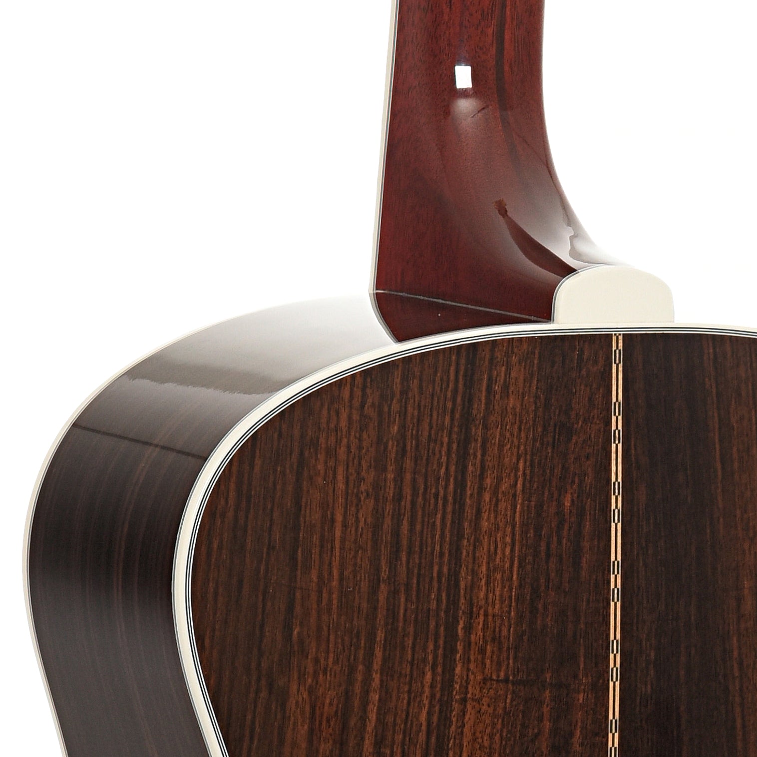 neck joint of Guild USA F-512 12-String Acoustic Guitar with Case