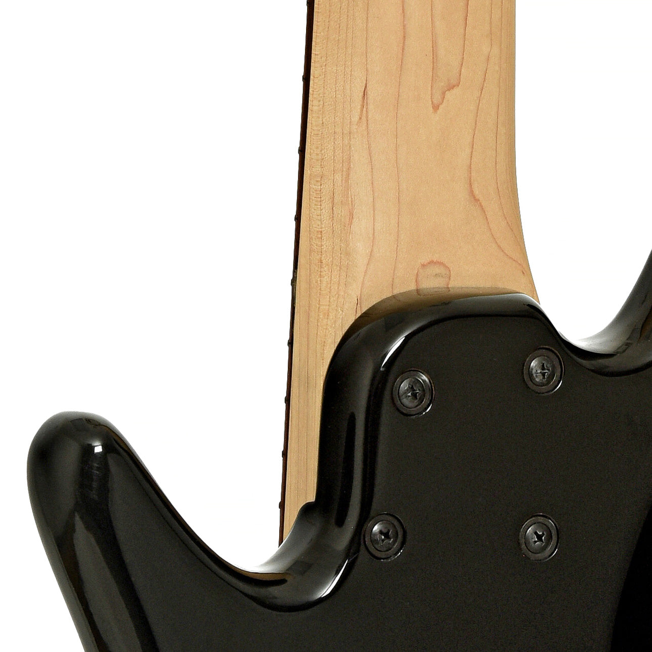 Neck joint of Ibanez GSR206 6-String Electric Bass    