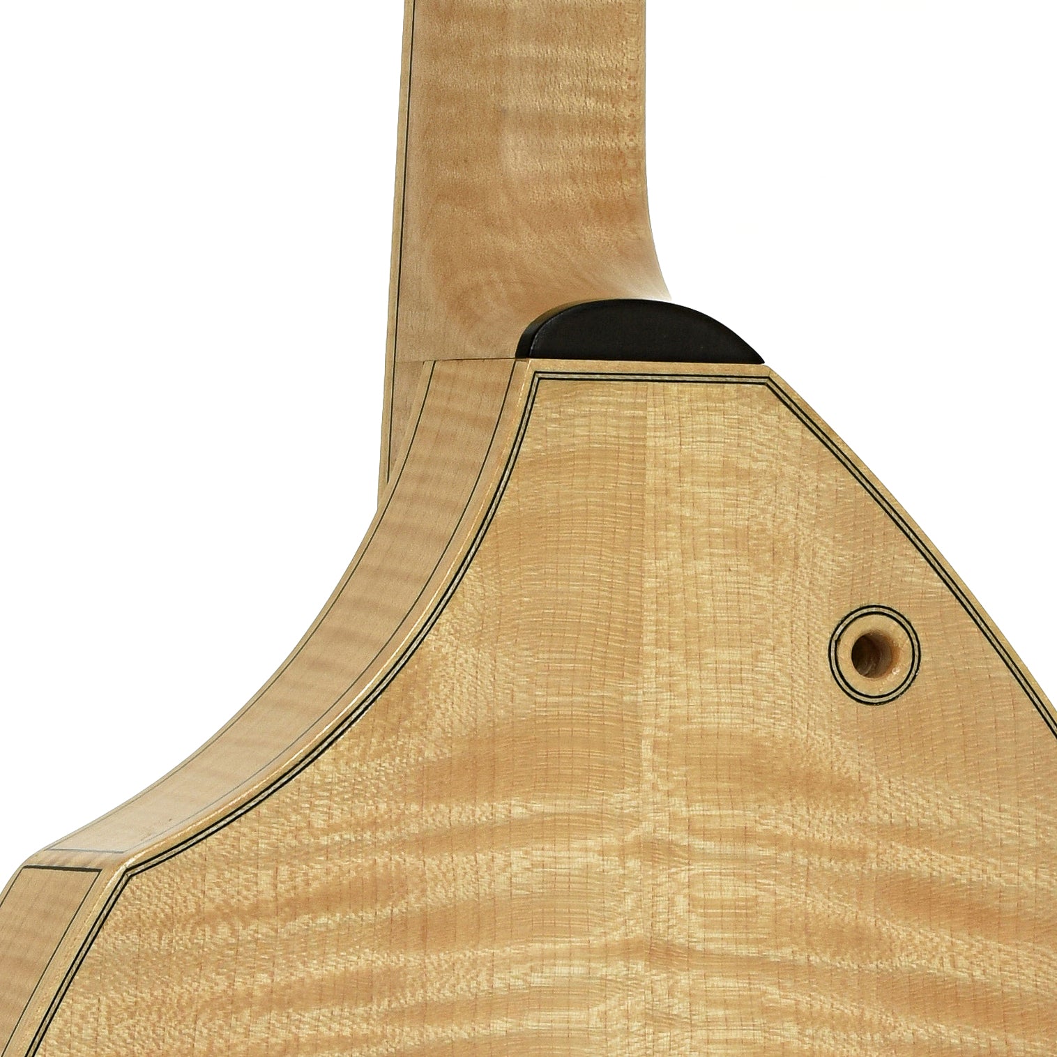 Neck joint of Martino Quintavalla F-Jazz Mandolin