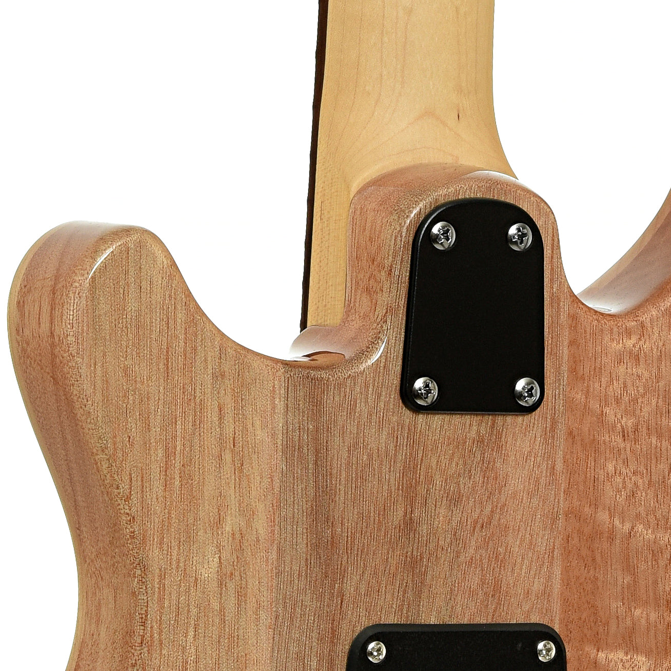 Neck joint of PRS SE CE24 Electric Guitar, Slate Blue