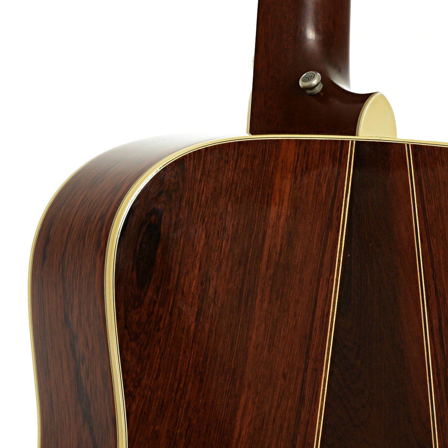 Neck joint of fMartin D-35 Acoustic Guitar