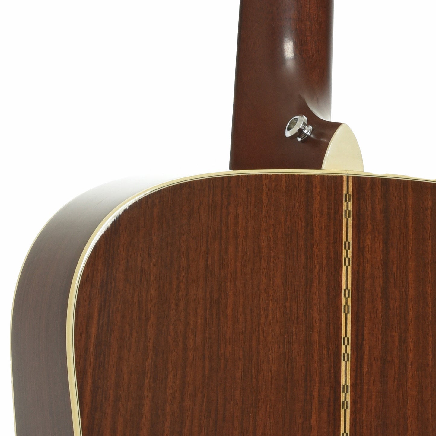Neck joint of Martin D-28 Acoustic Guitar