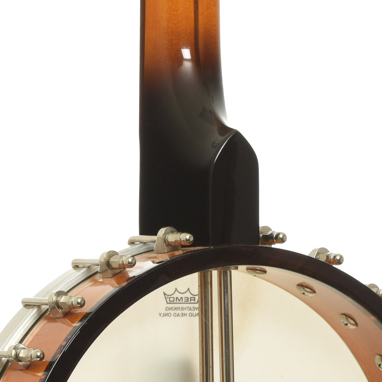 Neck joint of Gretsch G9451 Dixie Deluxe Openback Banjo  