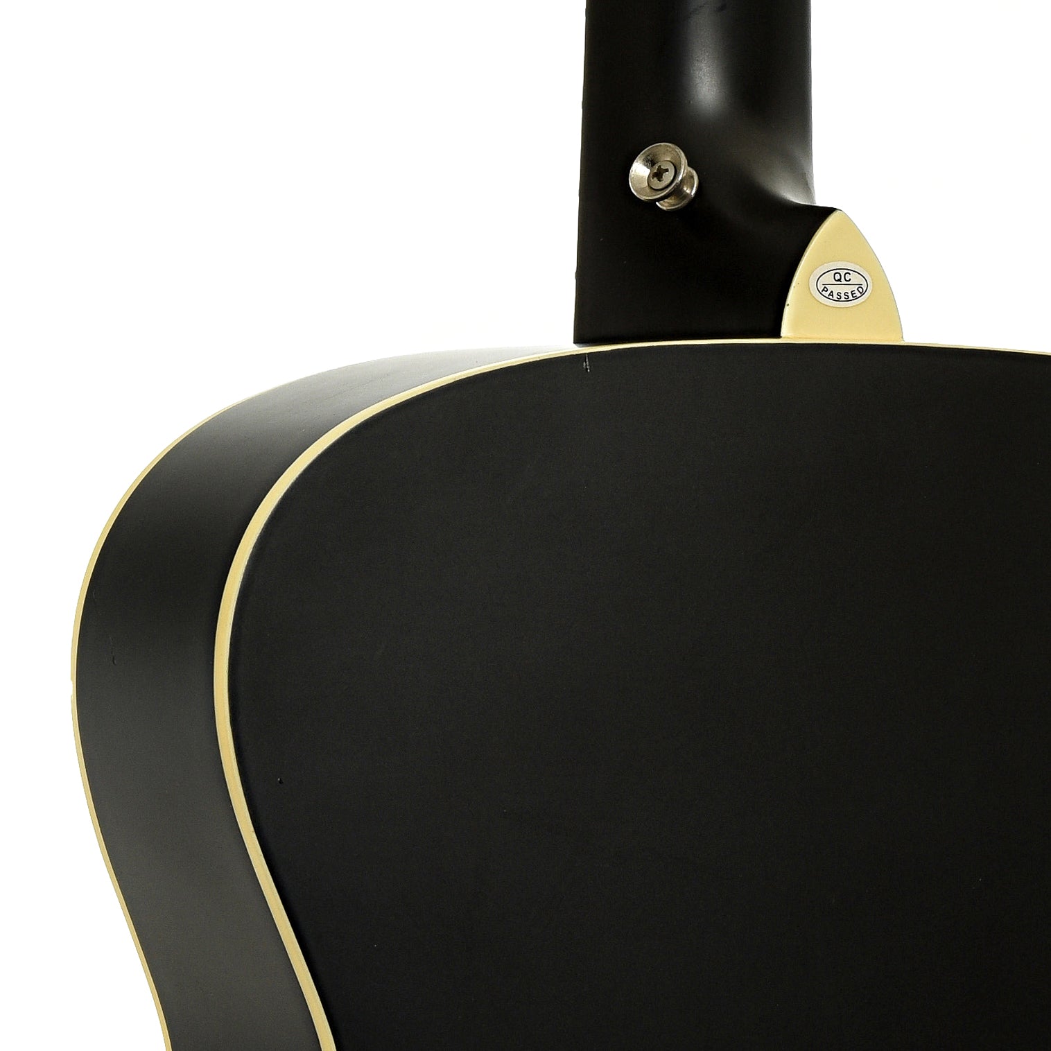 Neck joint of Recording King ROS-9-FES Acoustic Guitar