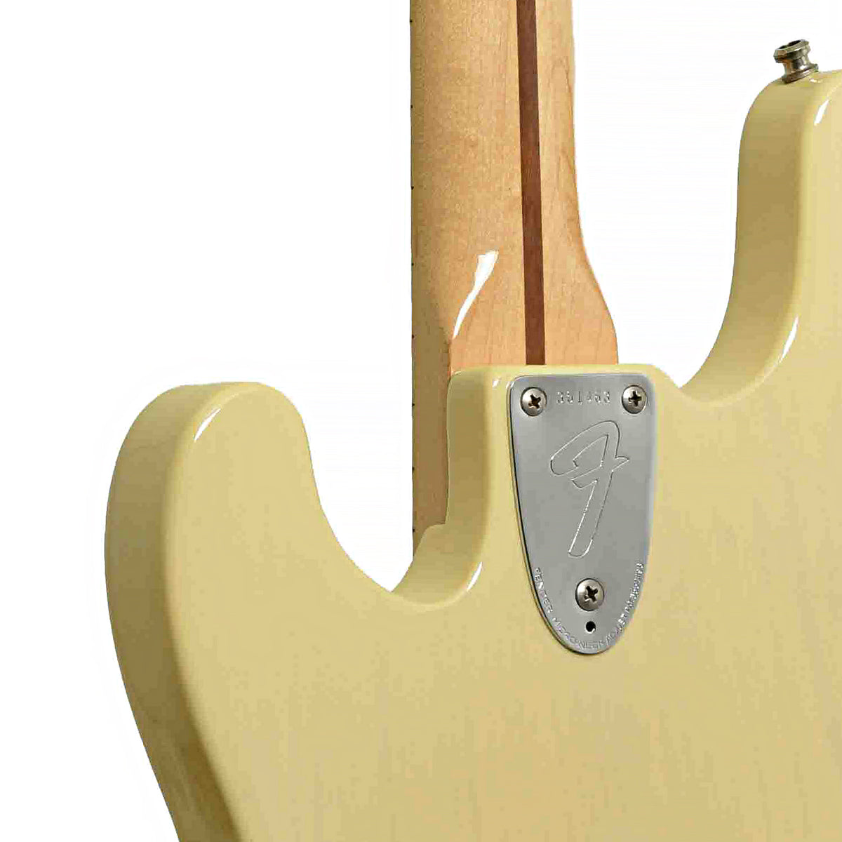 Neck joint of Fender Telecaster Electric Bass