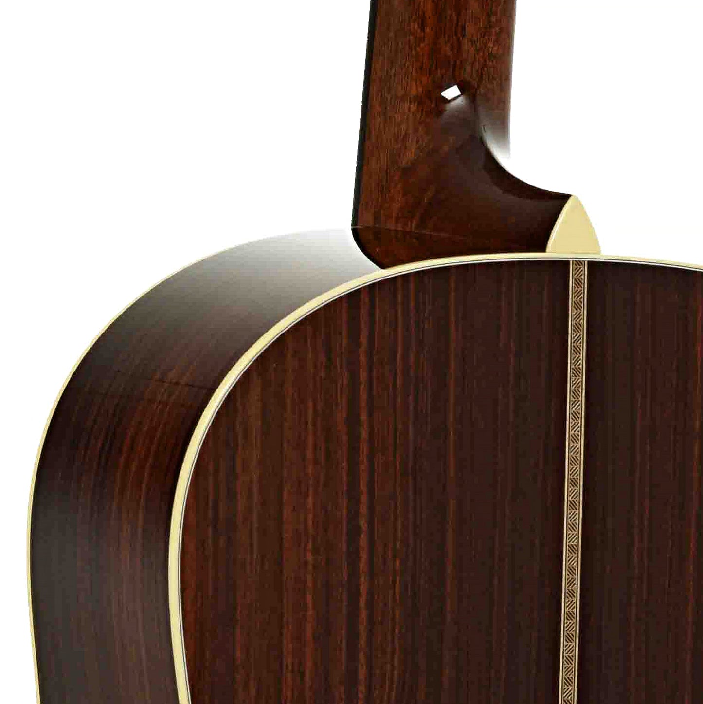 Neck joint of Collings DS2H 12-Fret Dreadnought Acoustic Guitar