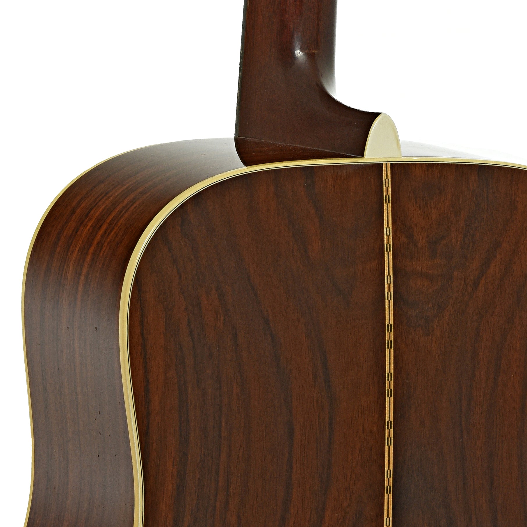 Neck joint of Martin D-28 Acoustic Guitar