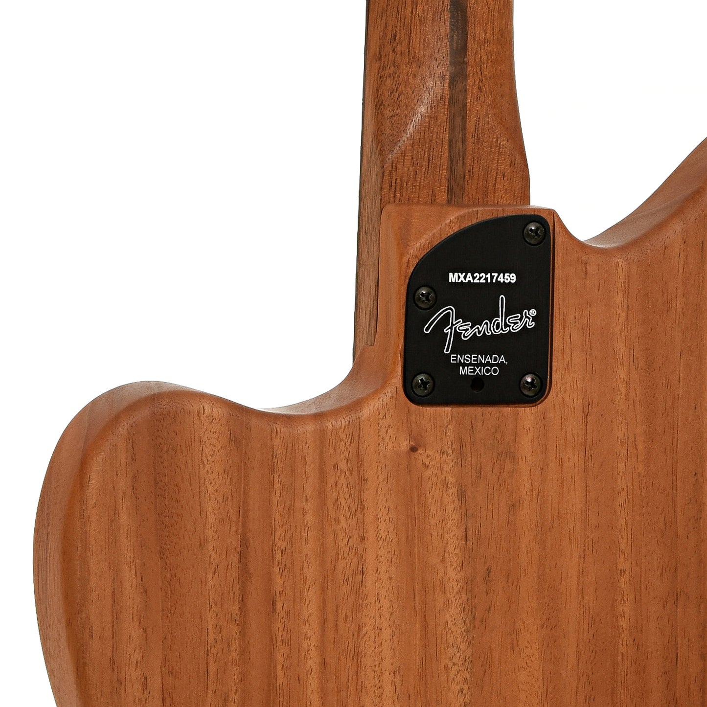 Neck joint of Fender Acoustasonic Player Jazzmaster Acoustic-Electric Guitar 