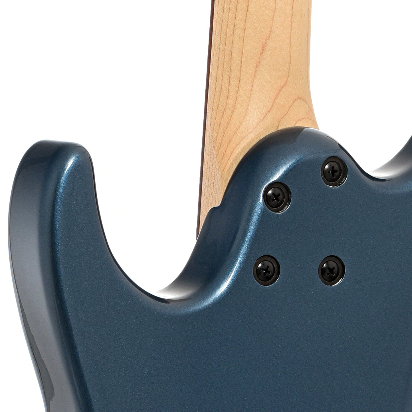 Neck joint of Ibanez AZES31 Electric Guitar, Arctic Ocean Metallic