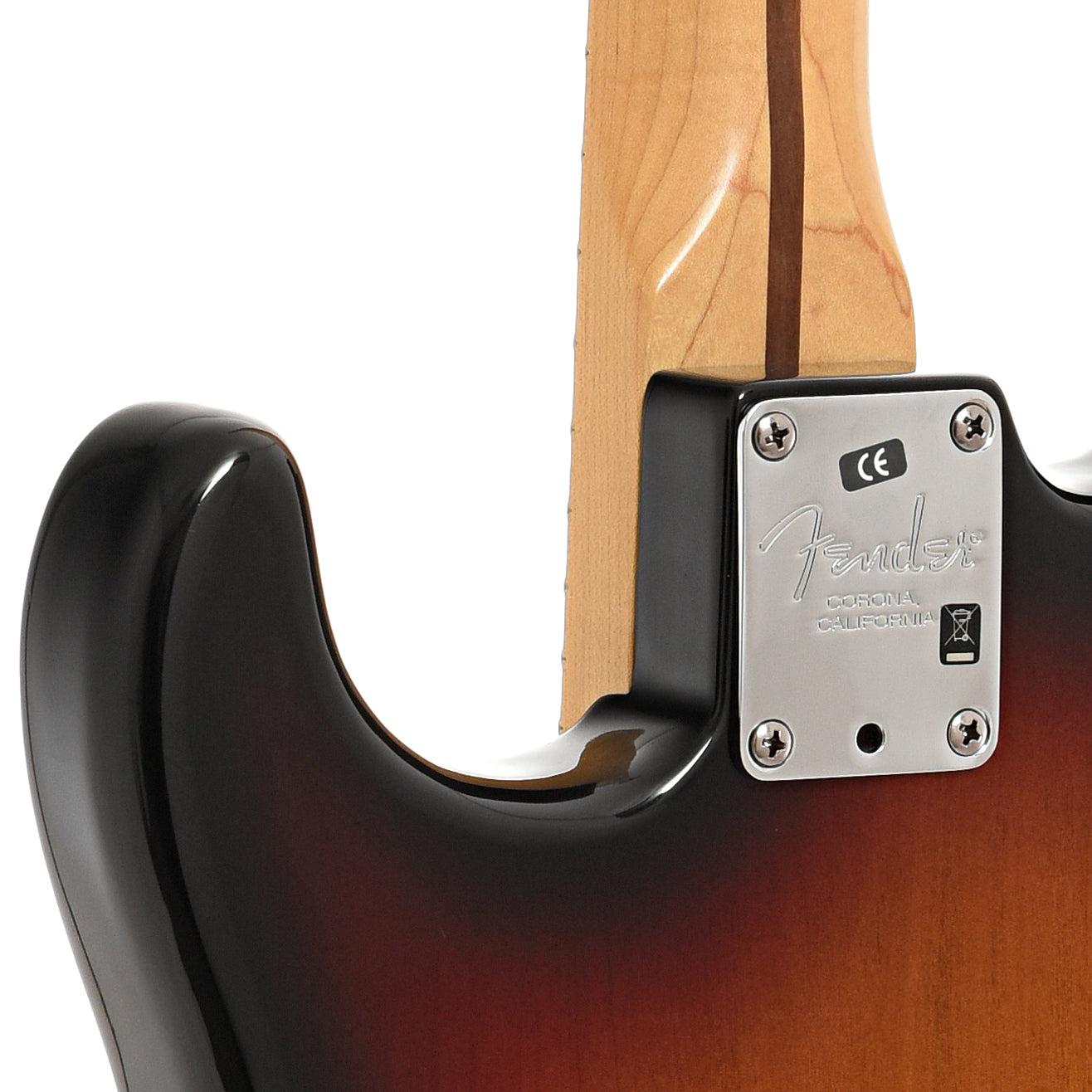 Neck joint of Fender New American Standard Stratocaster