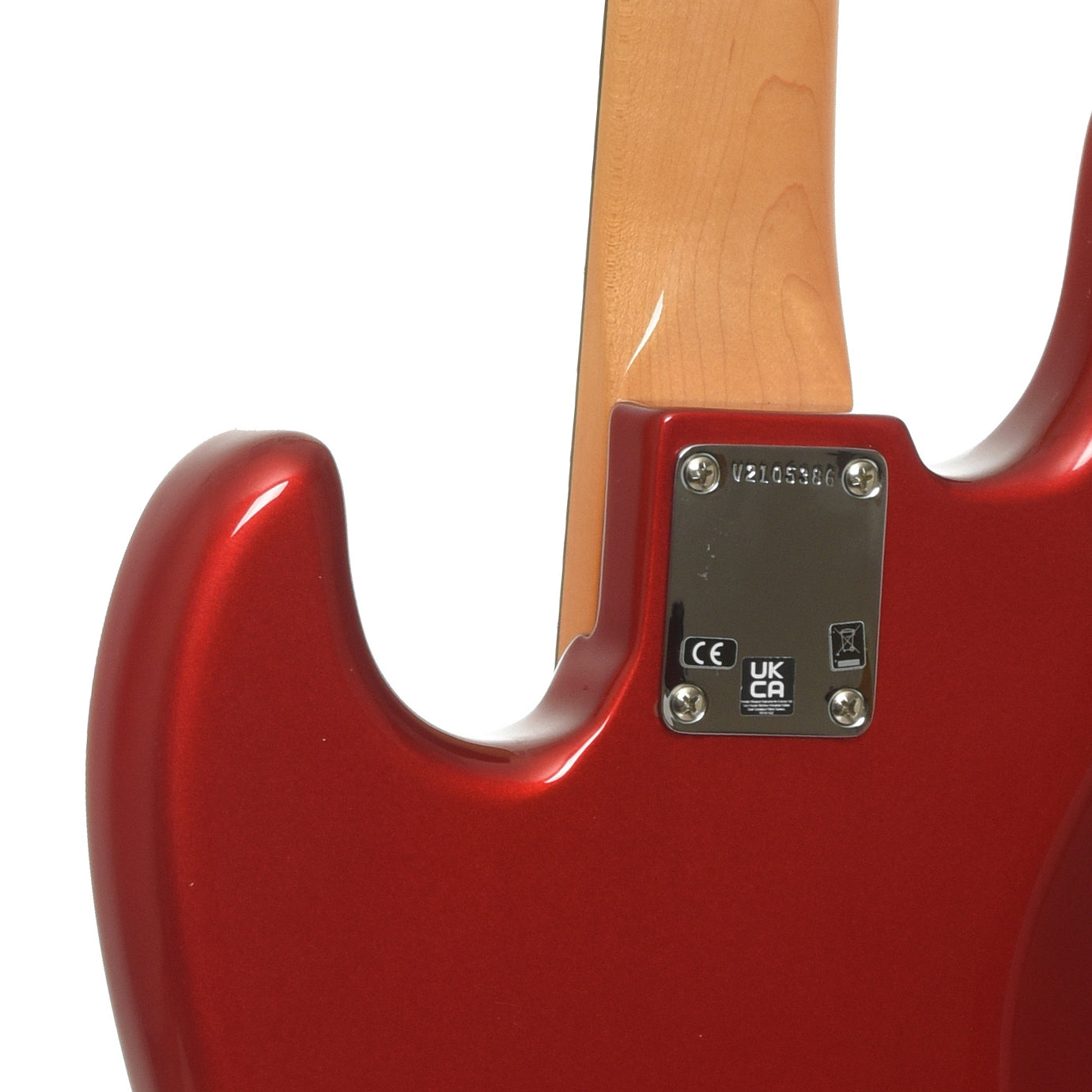 Neck joint of Fender American Original '60s Jazz Bass