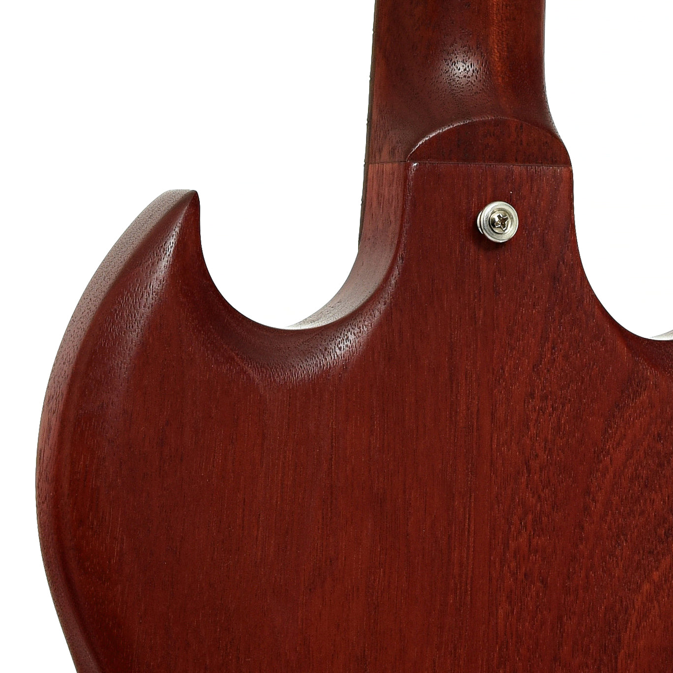 Neck joint of Gibson SG Special Faded Electric Guitar