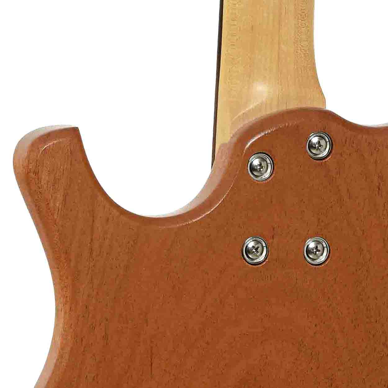 Neck joint of Serek Lincoln 4-String Electric Bass