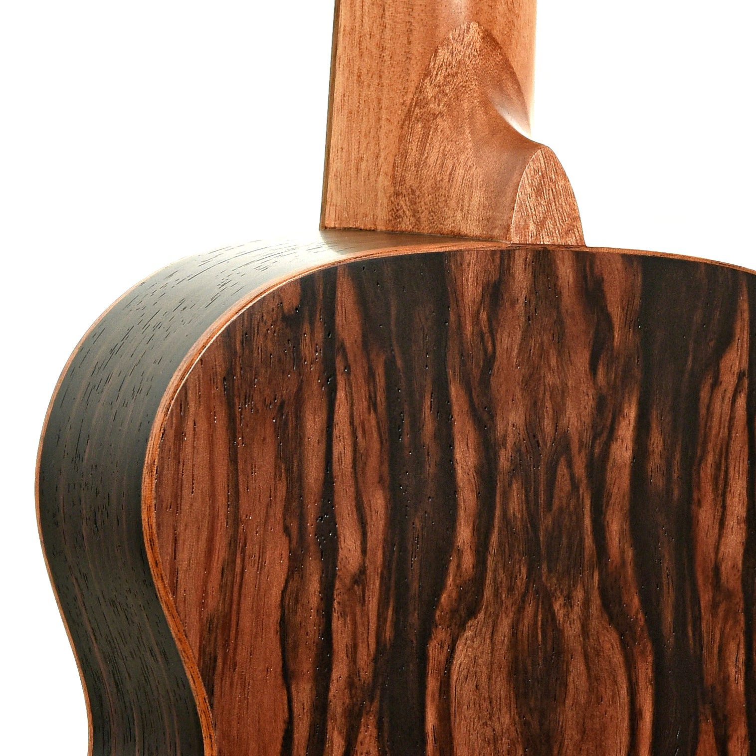 Neck joint of Ohana TK-50ME Tenor Ukulele