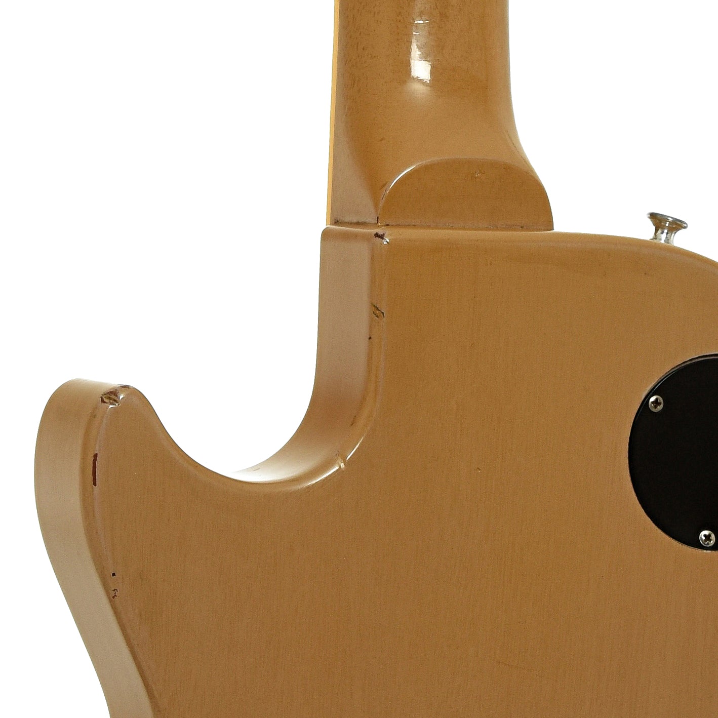 Neck joint of Gibson Les Paul Special Electric Guitar