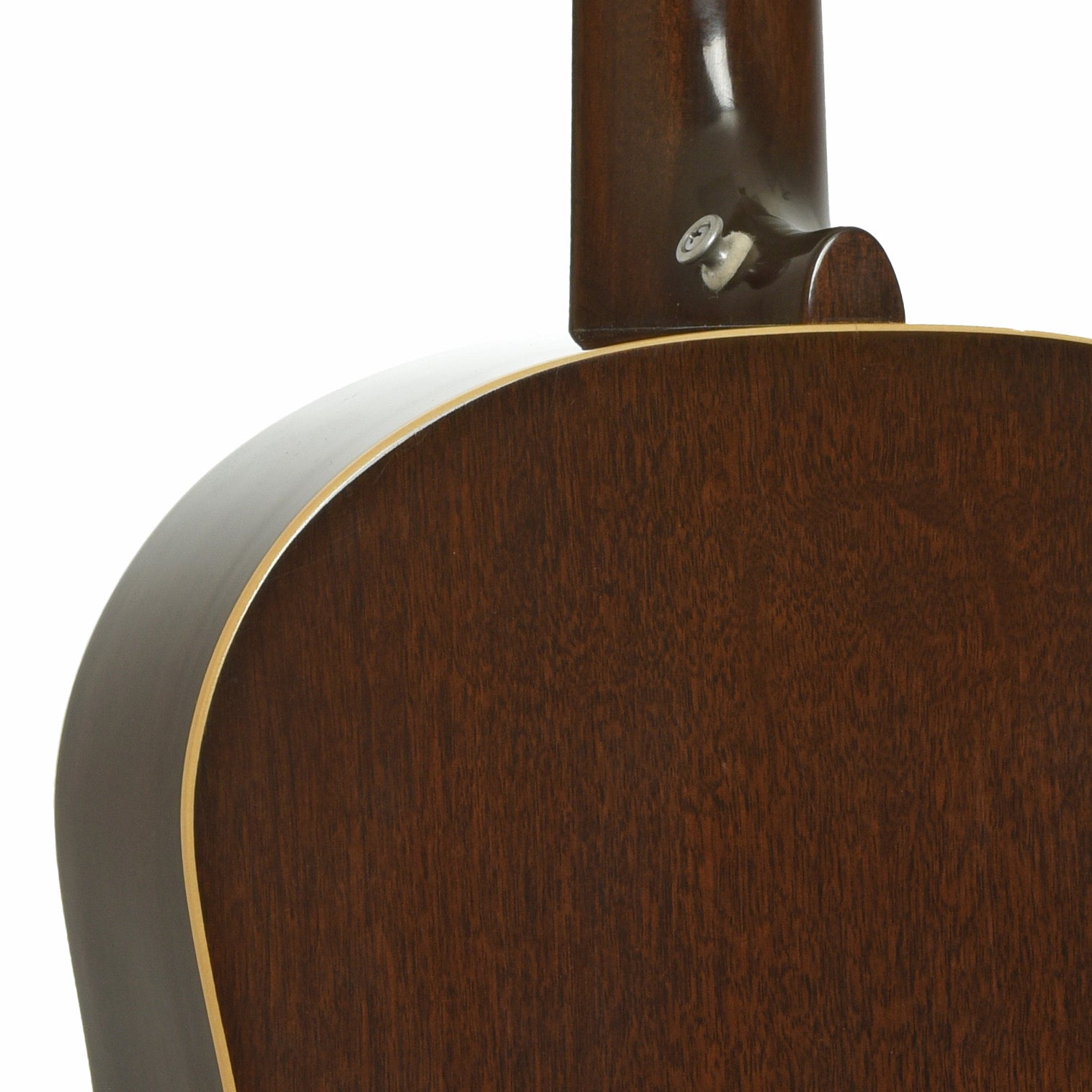 Neck joint of Pre-War Guitars Co. Slope Shoulder 45 Acoustic Guitar 