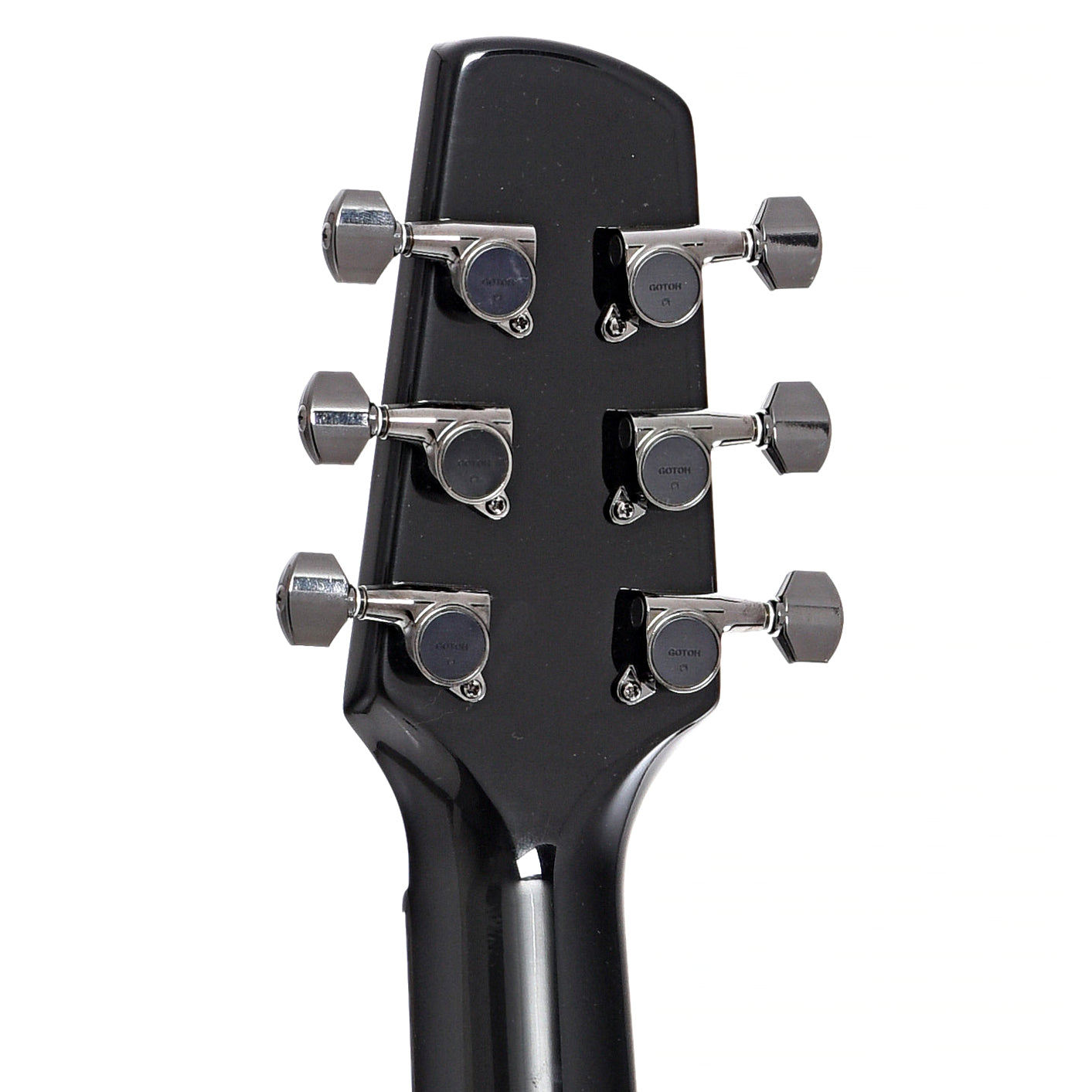 Back headstock of CA OX HG CBB ELE Acoustic-Electric Guitar