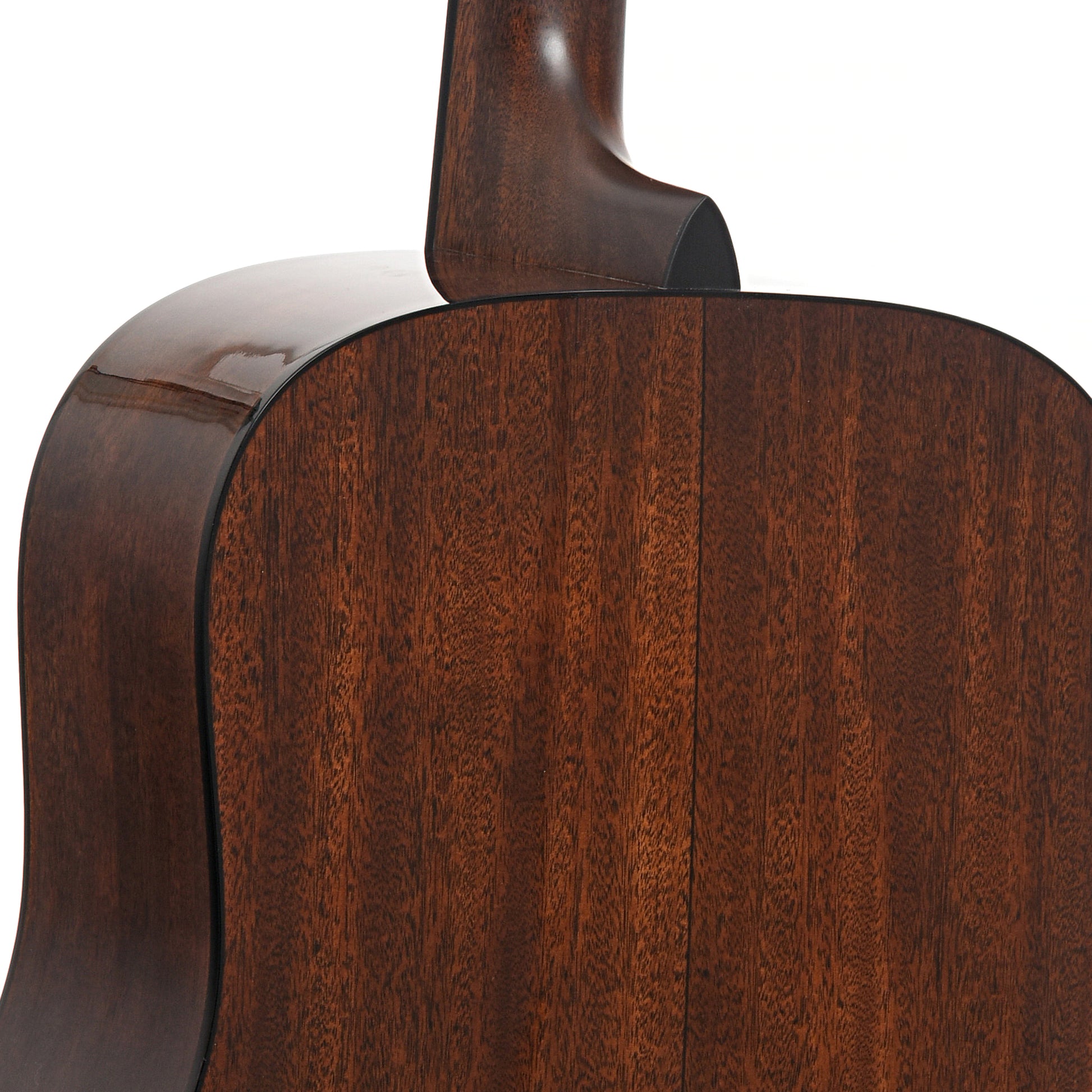 Neckjoint of Martin Custom 18-Style Dreadnought Guitar & Case, Thinner Adirondack Top