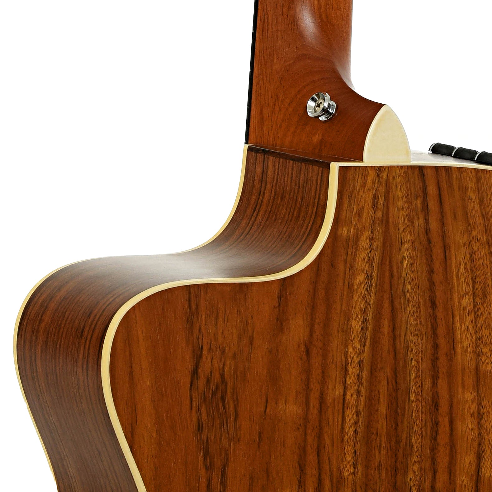 Neck joint of Taylor 415-CE Jumbo Acoustic-Electric Guitar