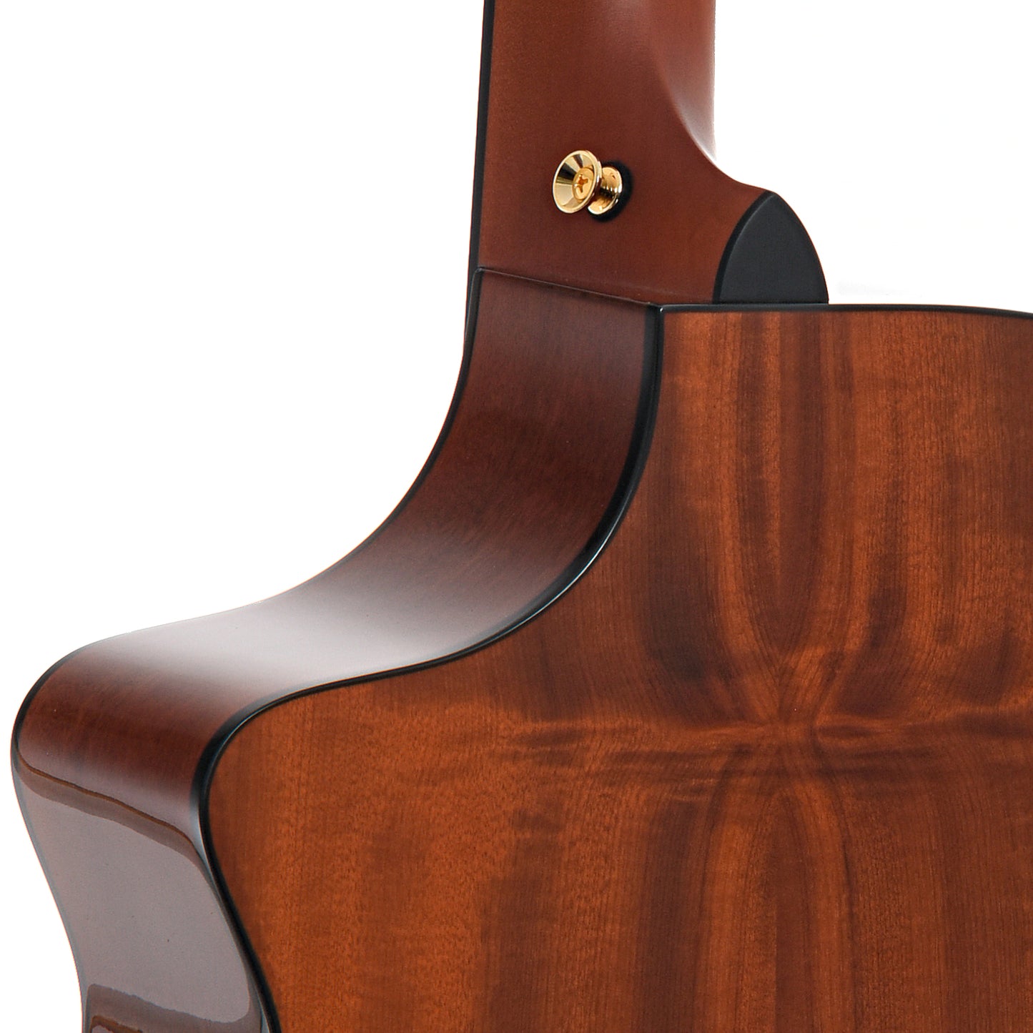 Heel of Breedlove Oregon Series Concert Bourbon CE Myrtlewood