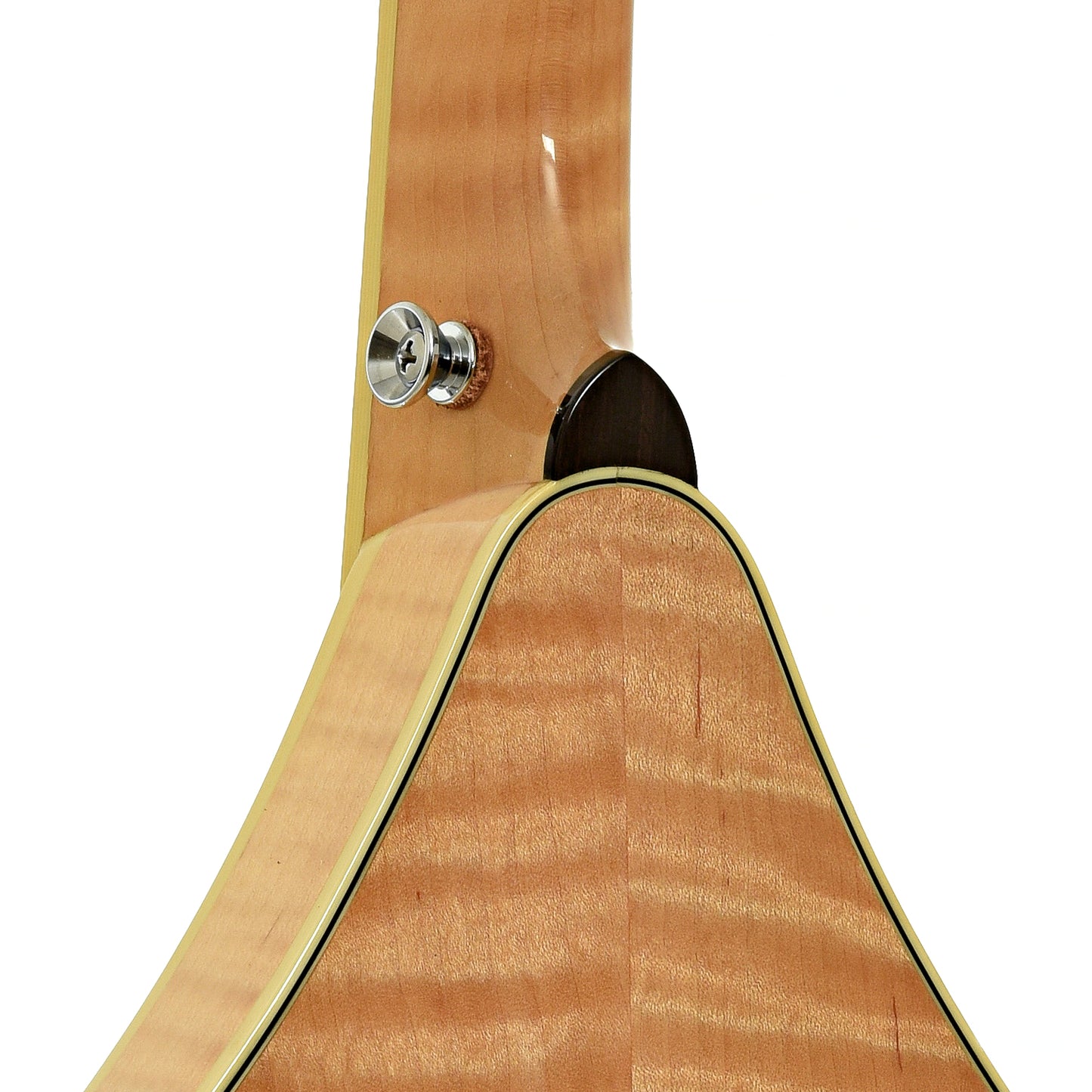 Neck joint of Weber Bridger A-Style Mandolin 
