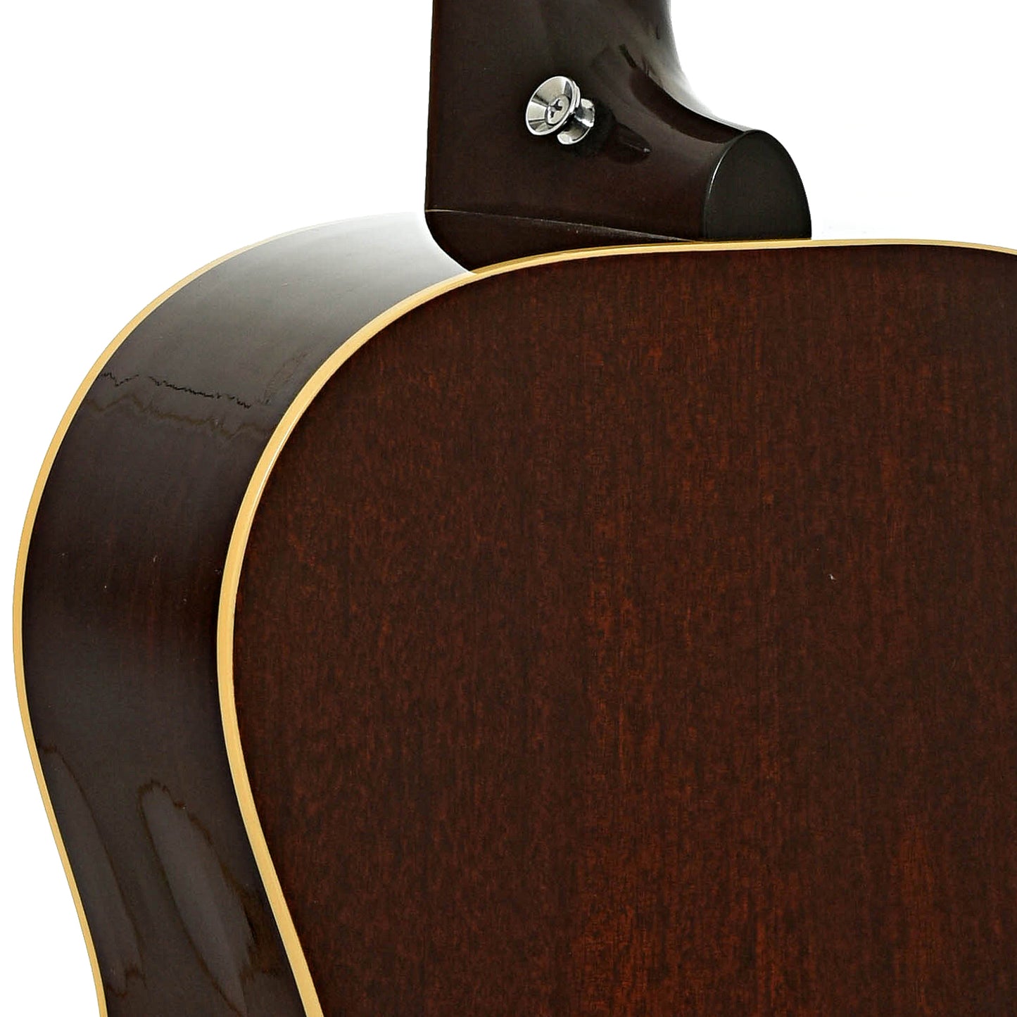 Neck joint of Huss & Dalton Crossroads Acoustic Guitar 