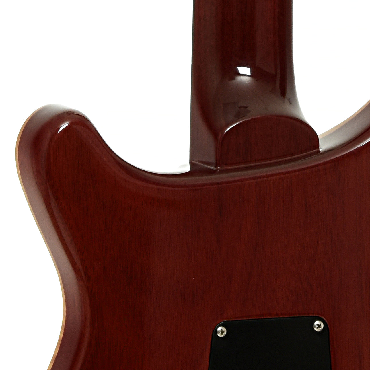 Neck joint of PRS Custom 24 10 Top Electric Guitar