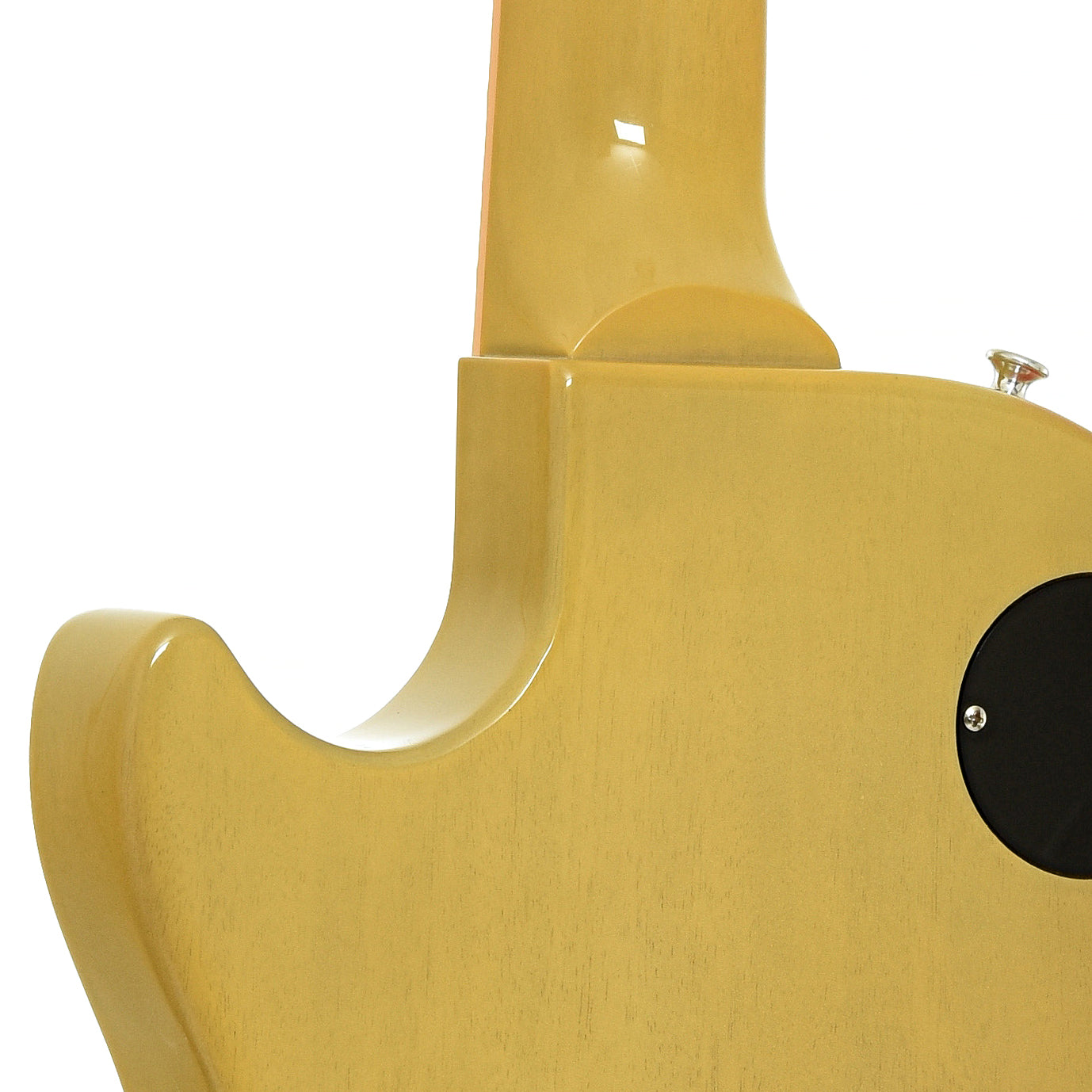 Neck joint of Gibson Les Paul Special Electric Guitar