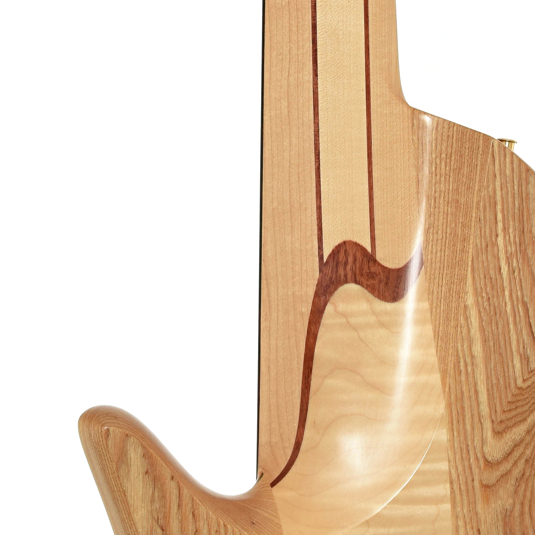 Neck joint of Fodera Emperor II Elite Singlecut 6-String Electric Bass