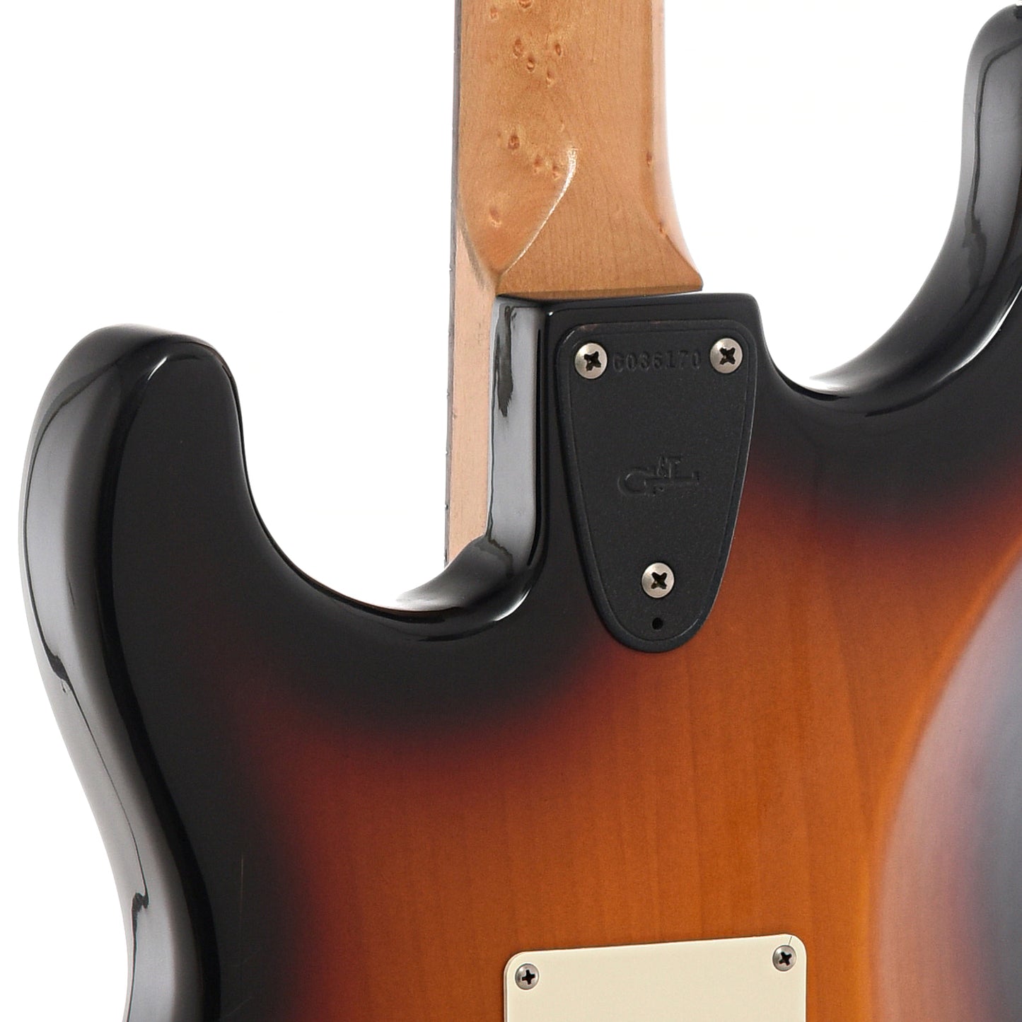 Neck joint of G&L Legacy Electric Guitar 