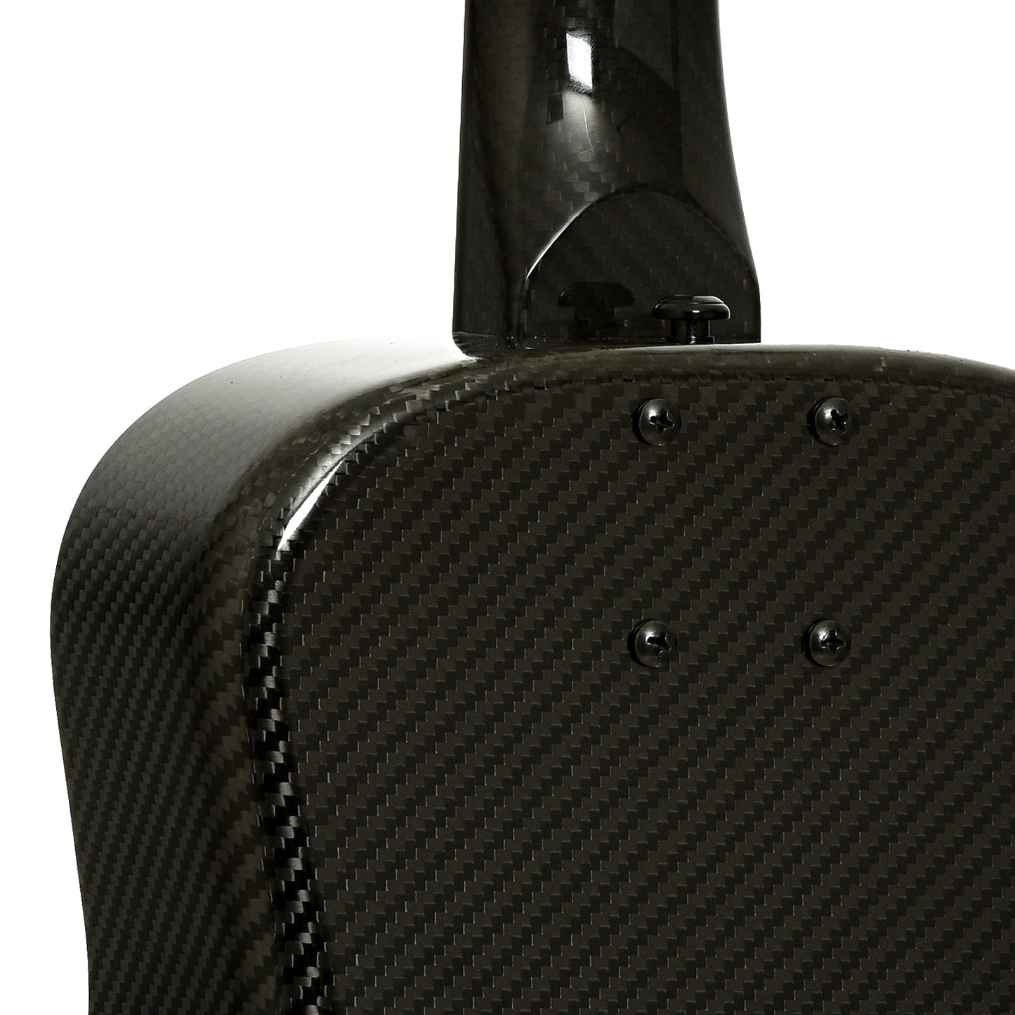 Neck joint of KLOS Full Carbon Travel Acoustic Guitar