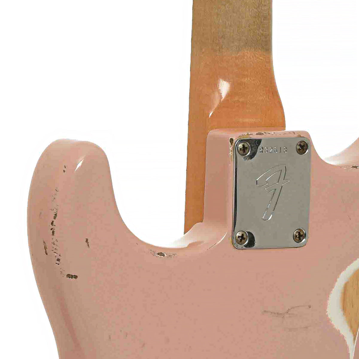 Neck joint of Fender Custom Shop Heavy Relic '69 Stratocaster