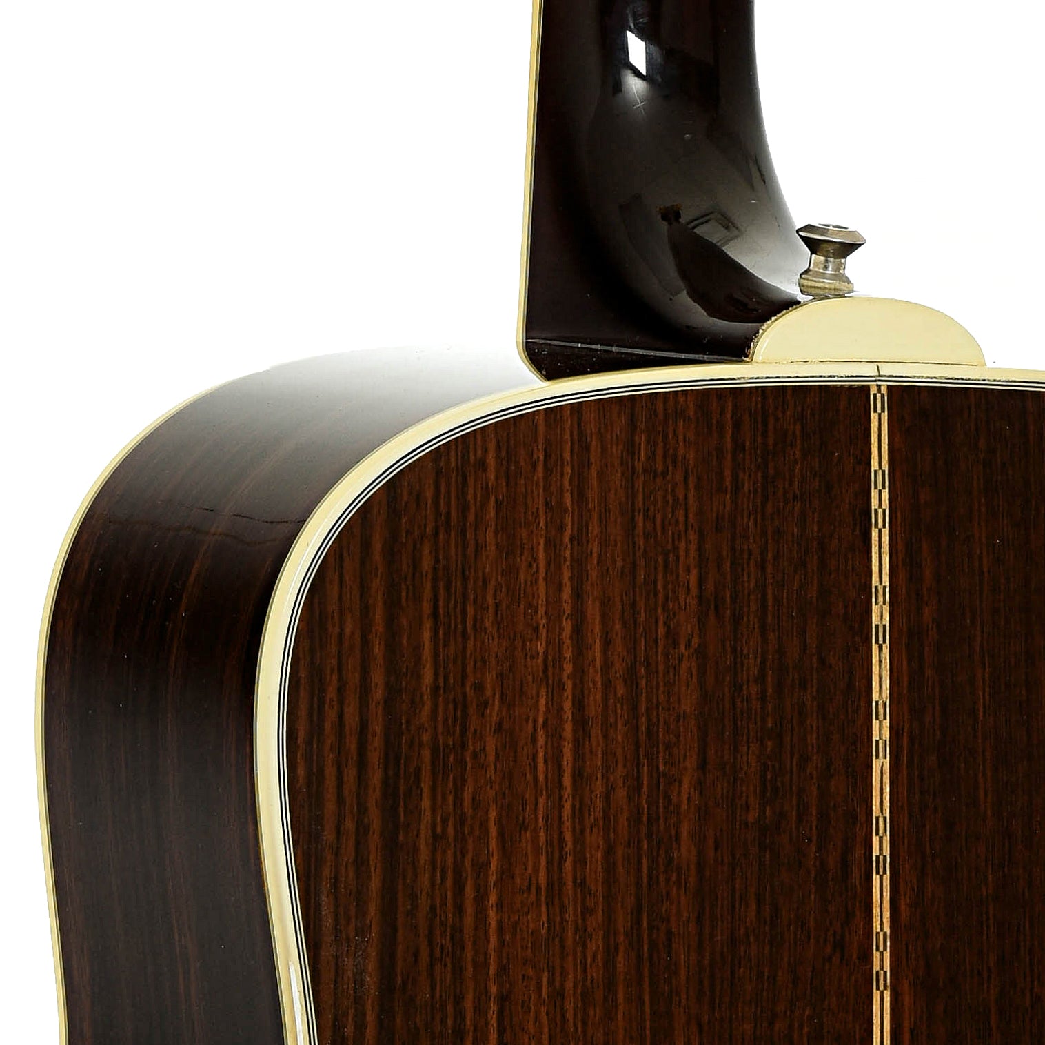 Neck joint of Guild D-55 Acoustic Guitar