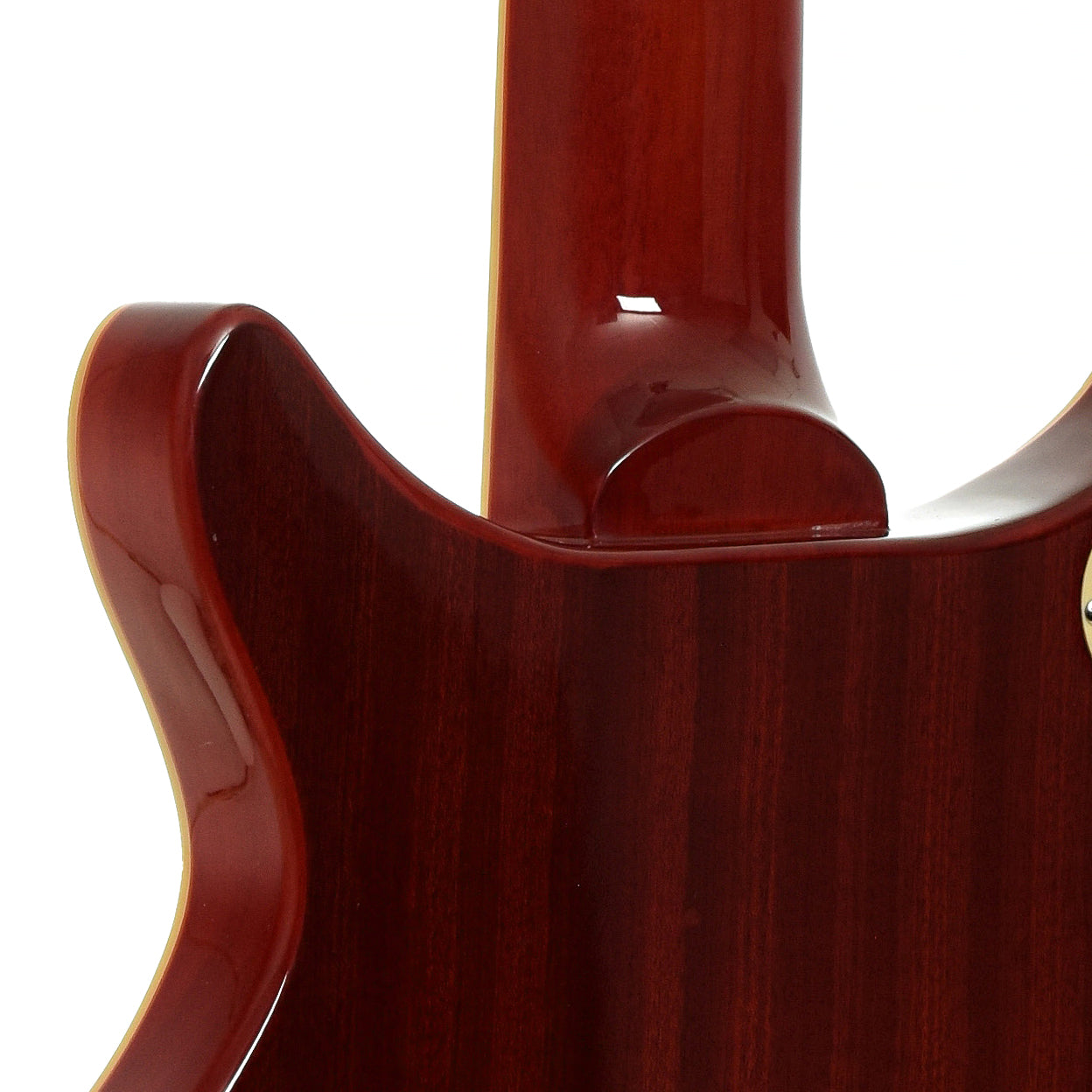Neck joint of Epiphone DC Pro Electric Guitar 