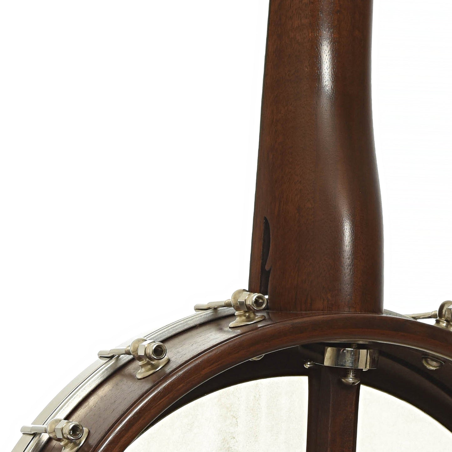 Neck joint of Enoch Dobson Open Back Banjo