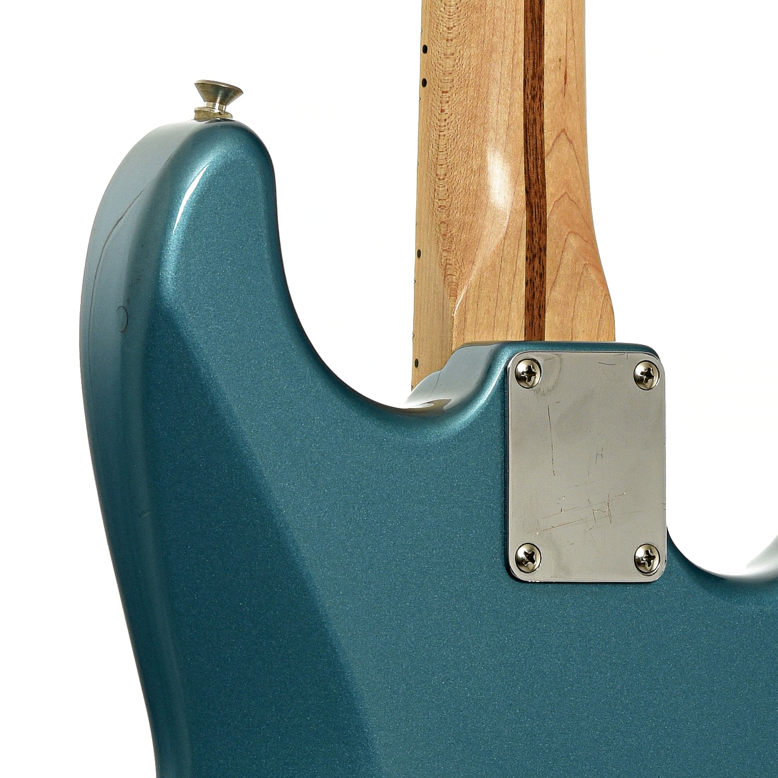 Neck joint of Fender Standard Stratocaster Electric Guitar 