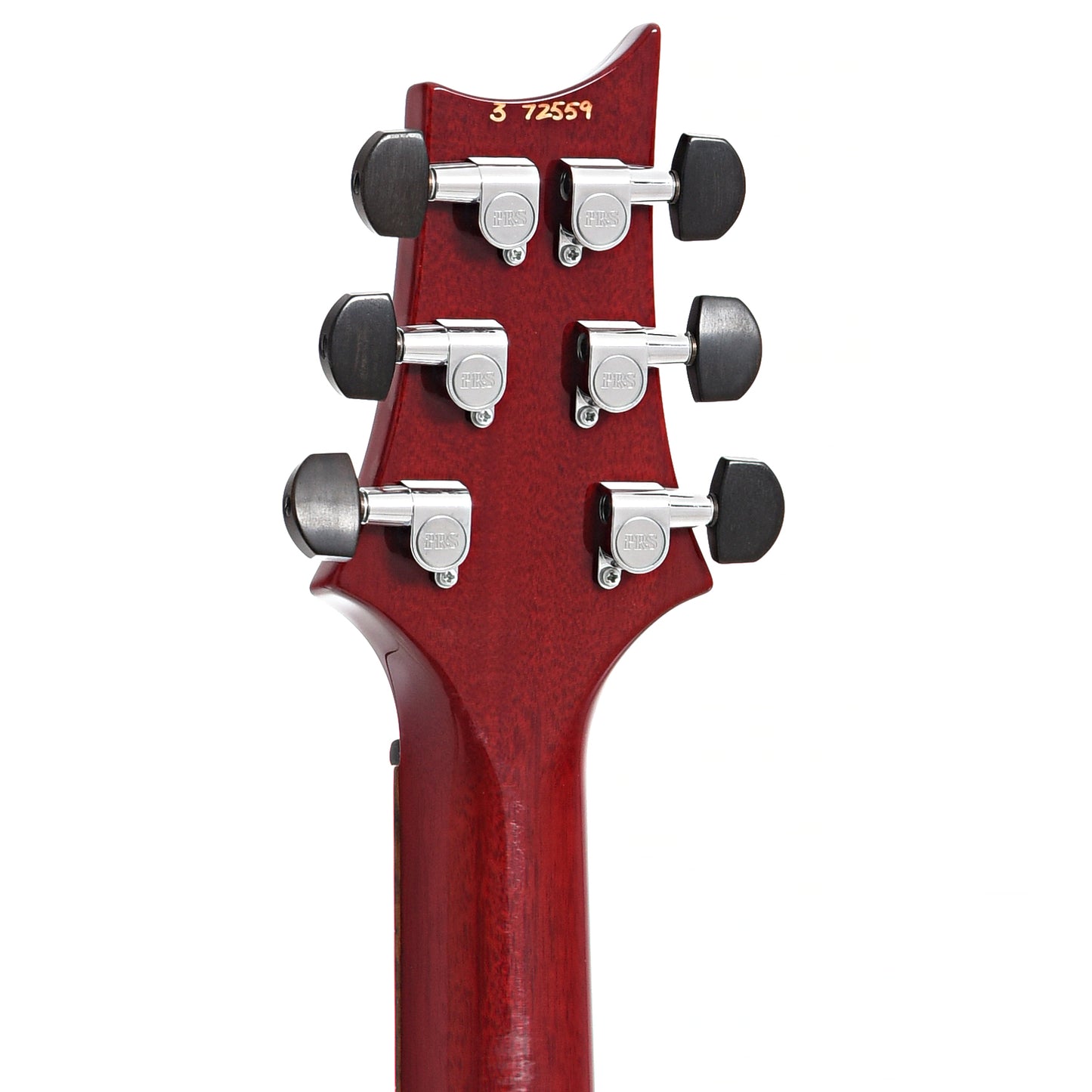 Back headstock of PRS McCarty Hollowbody II Electric Guitar (2003)