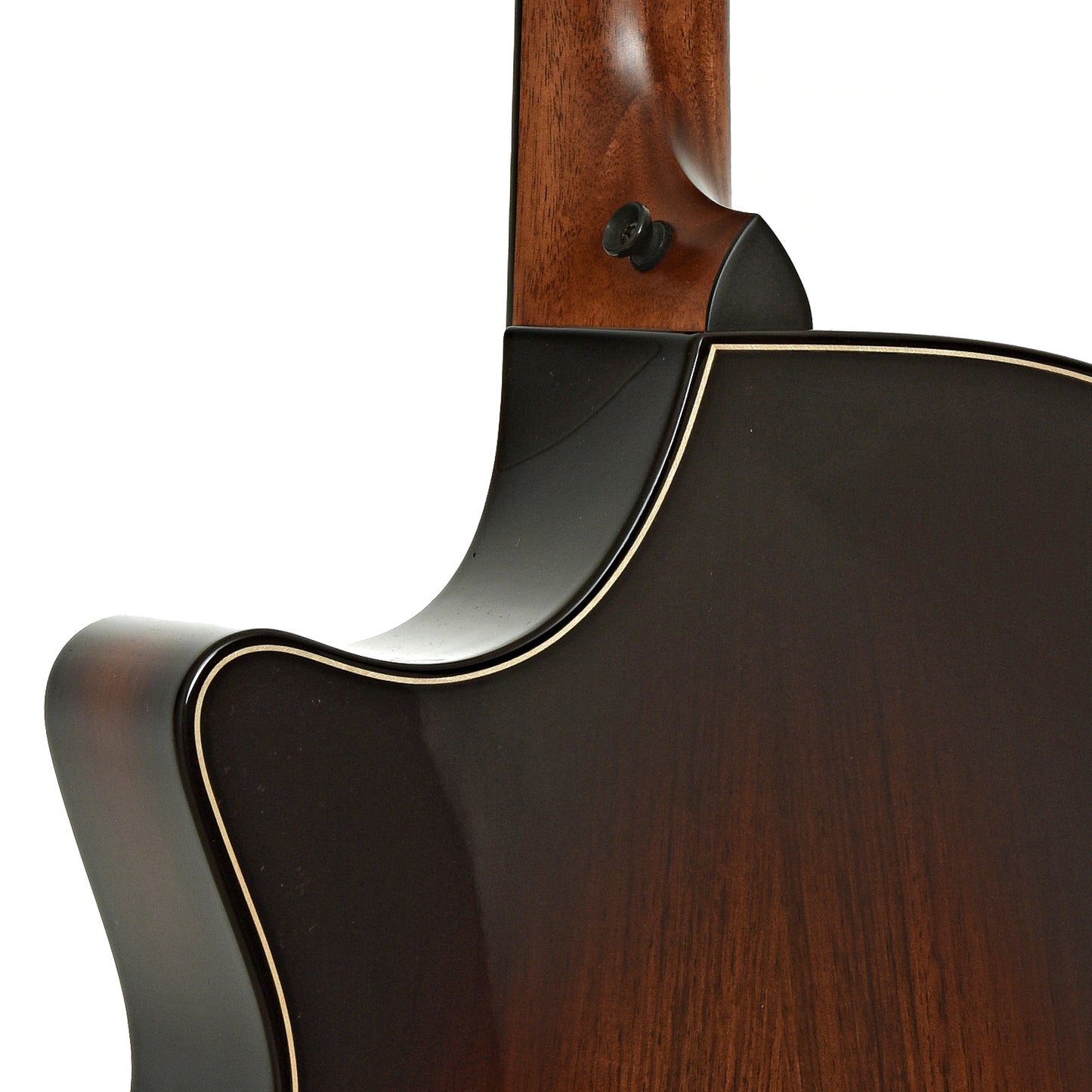 Neck joint of Taylor Next Generation Builder's Edition 814ce Acoustic-Electric Guitar & Case, Honduran Rosewood/Sinker Redwood