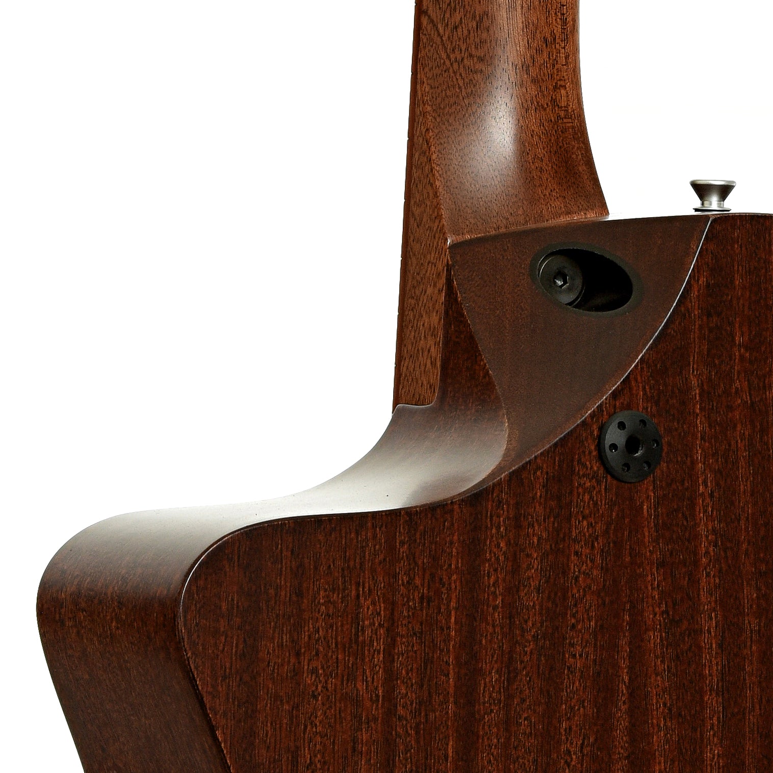 Neck joint of Martin SC-10E Modern Sapele Guitar 