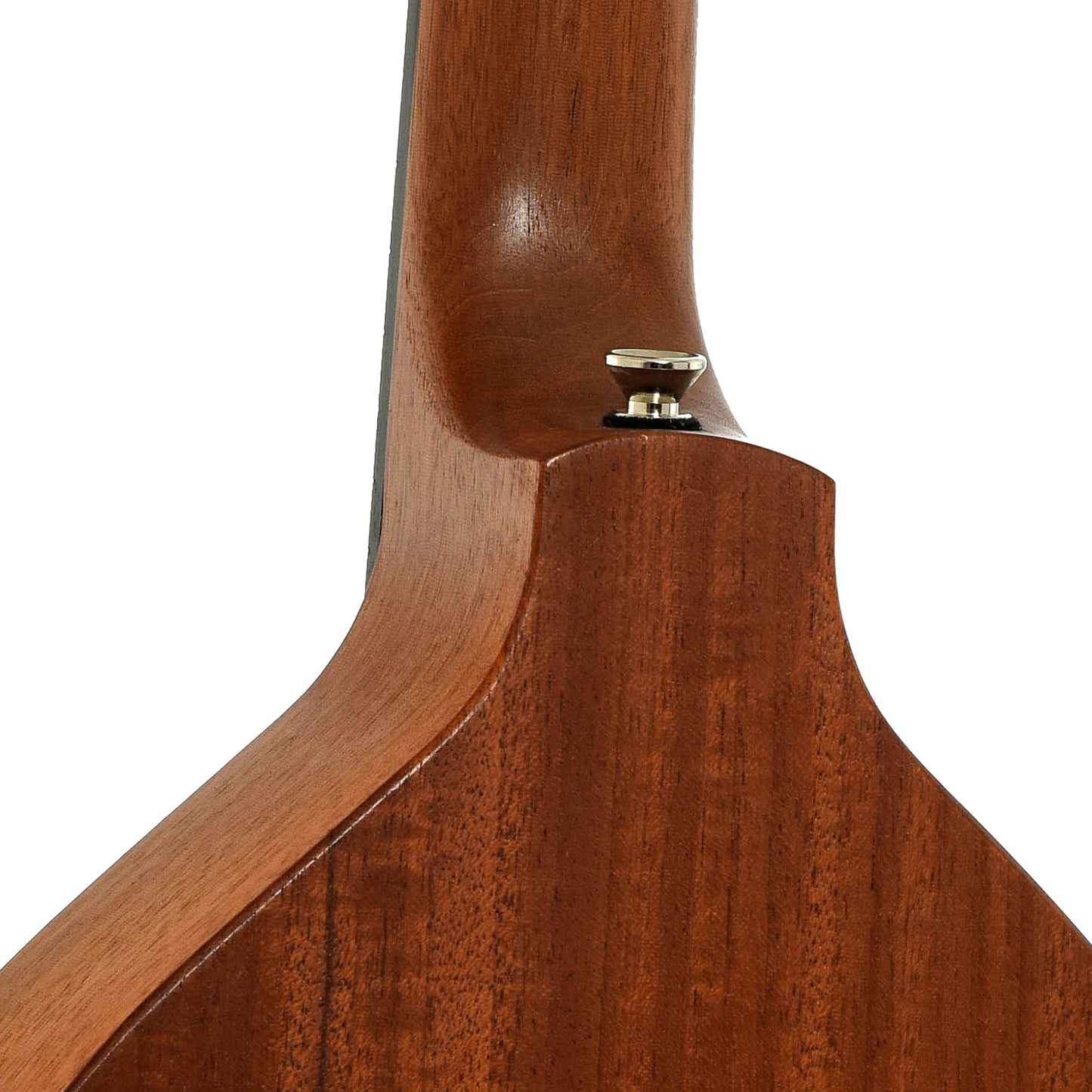 Neck joint of Jerry Hoffman Boat Paddle Concert Ukulele