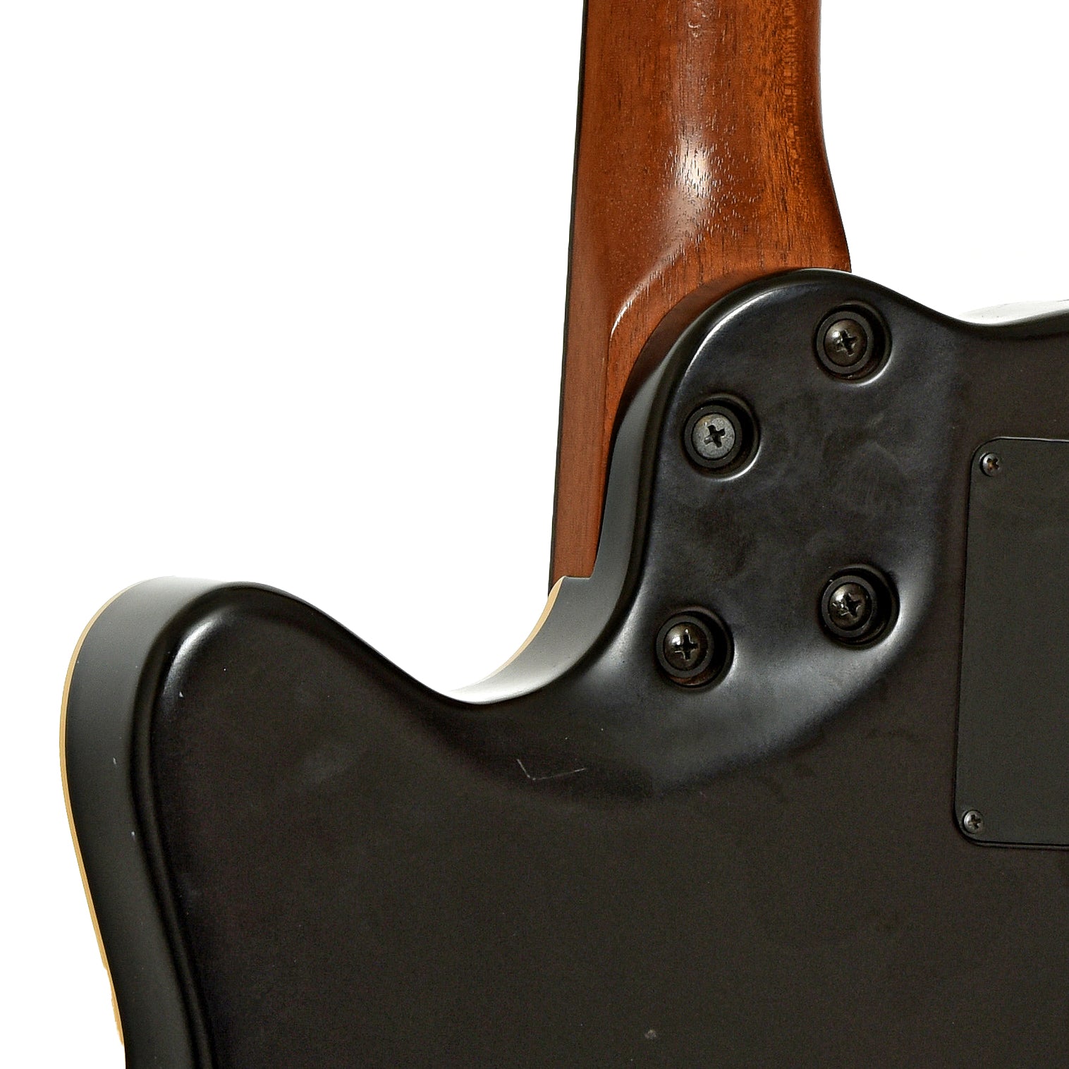 Neck joint of Godin A6 Acoustic-Electric Guitar