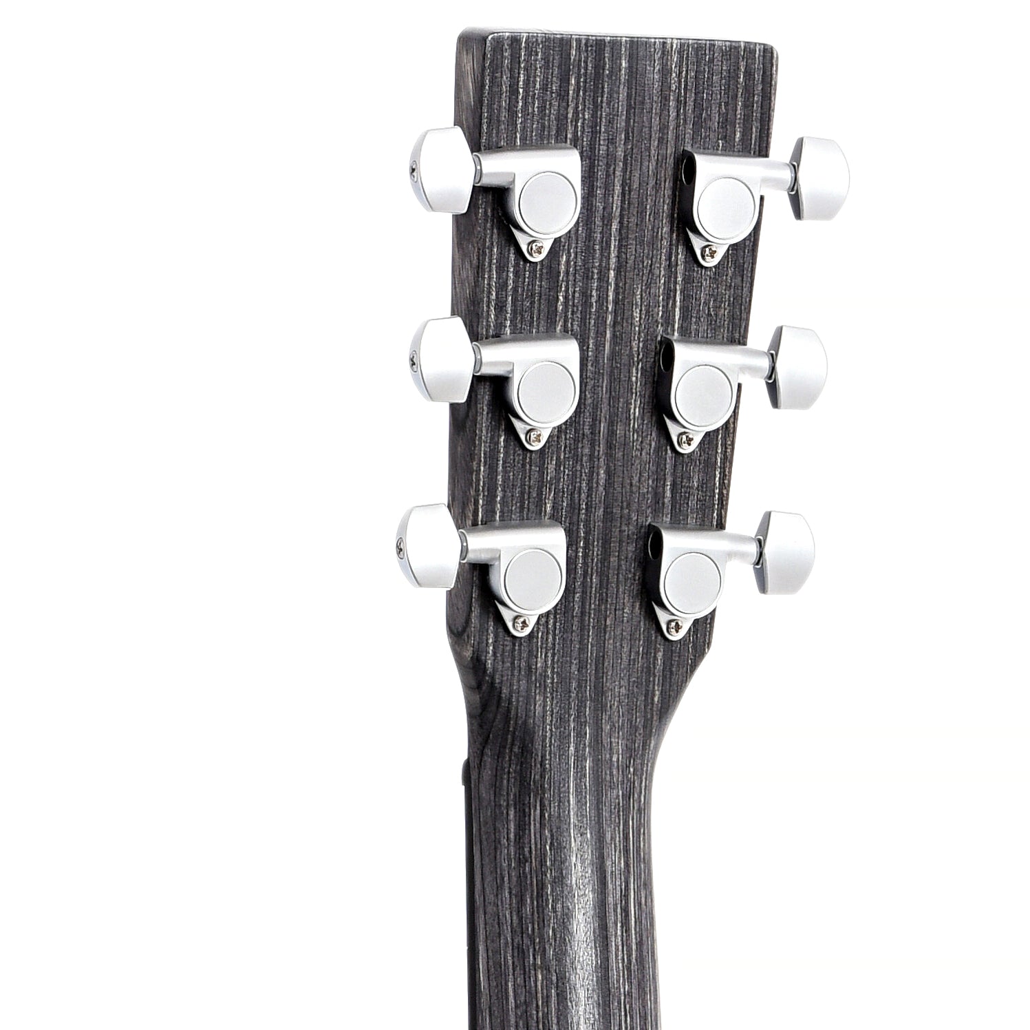 Back headstock of Martin GPC-X1E Black Acoustic Guitar