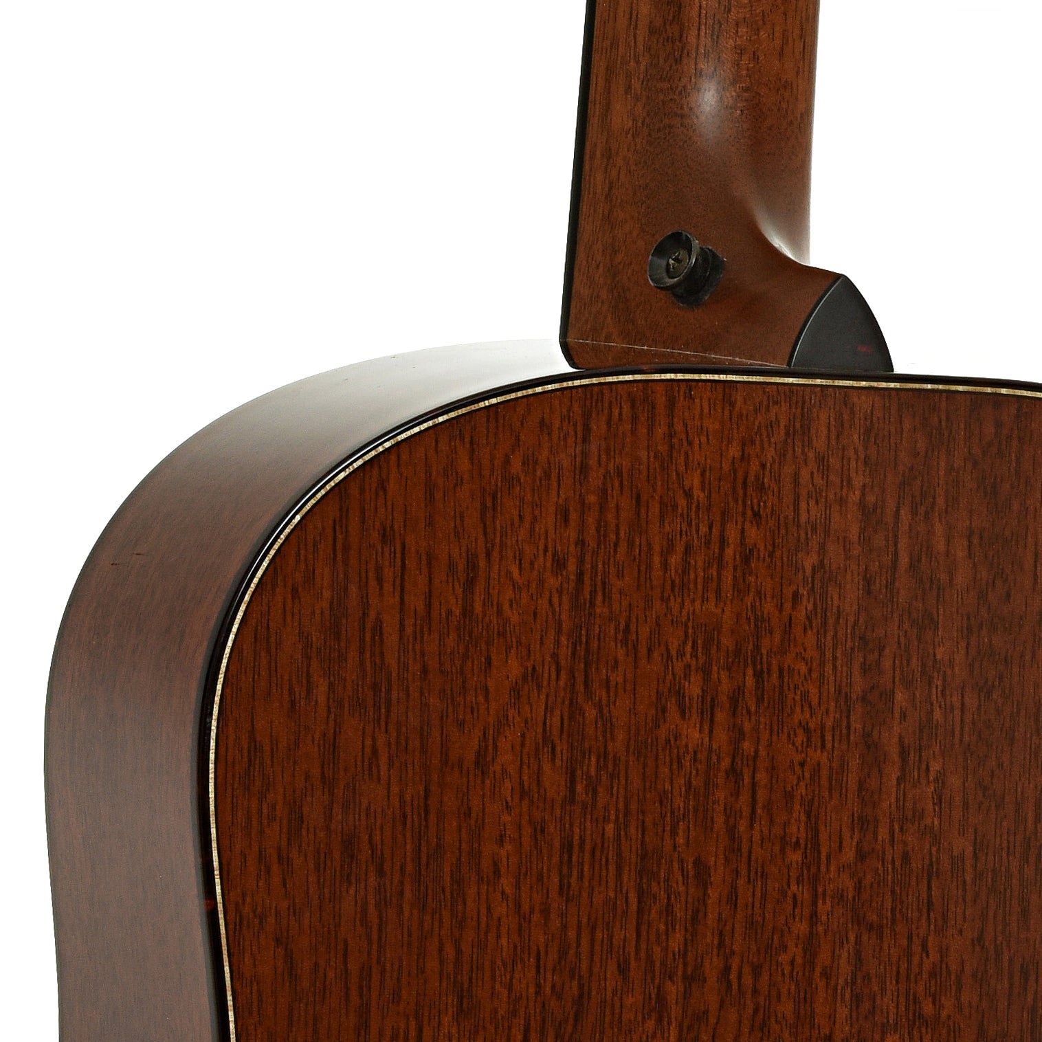 Neck joint of Bedell 1964 Dreadnought Acoustic Guitar